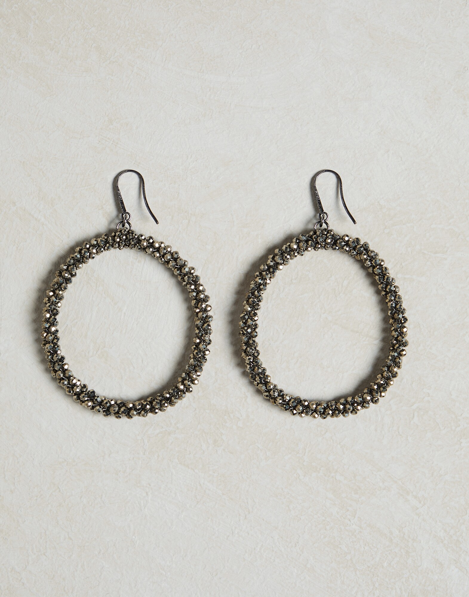 Pyrite earrings