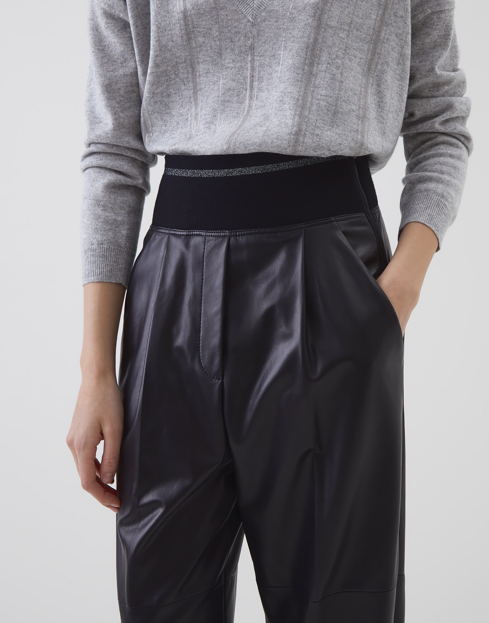 Leather Trousers - Detail