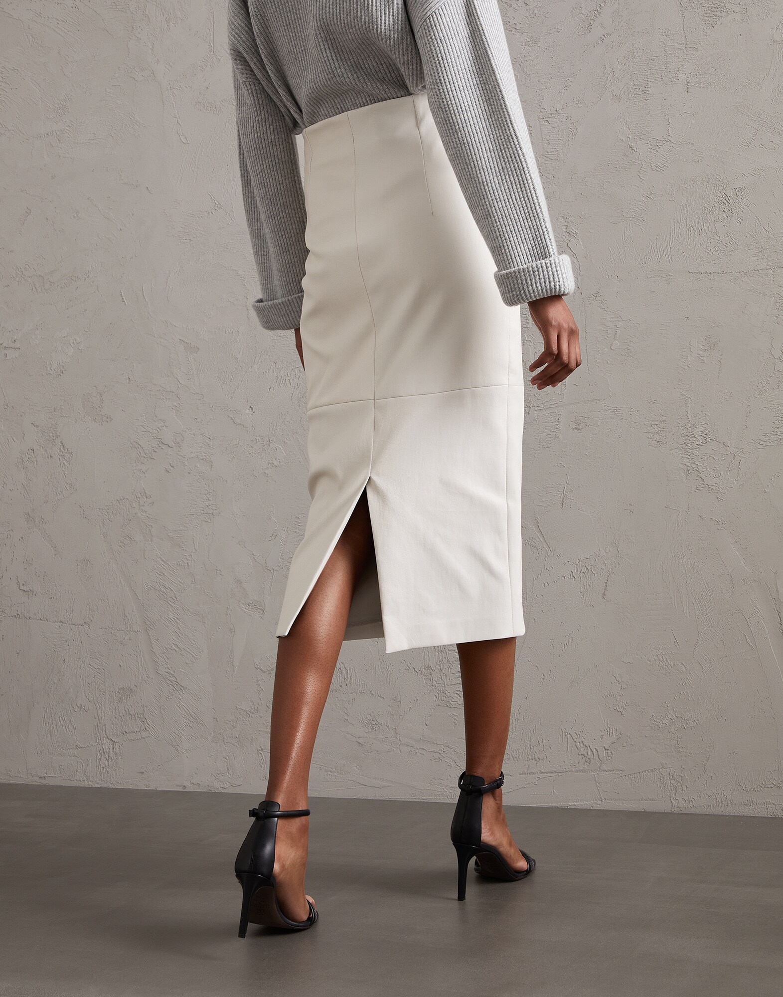 Midi Skirt - Back view