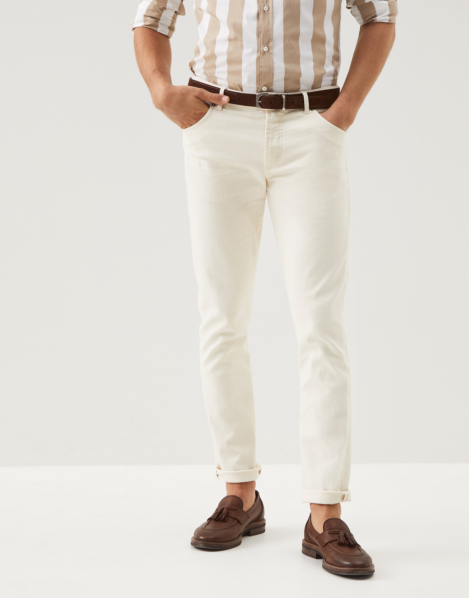 Denim Trousers - Front