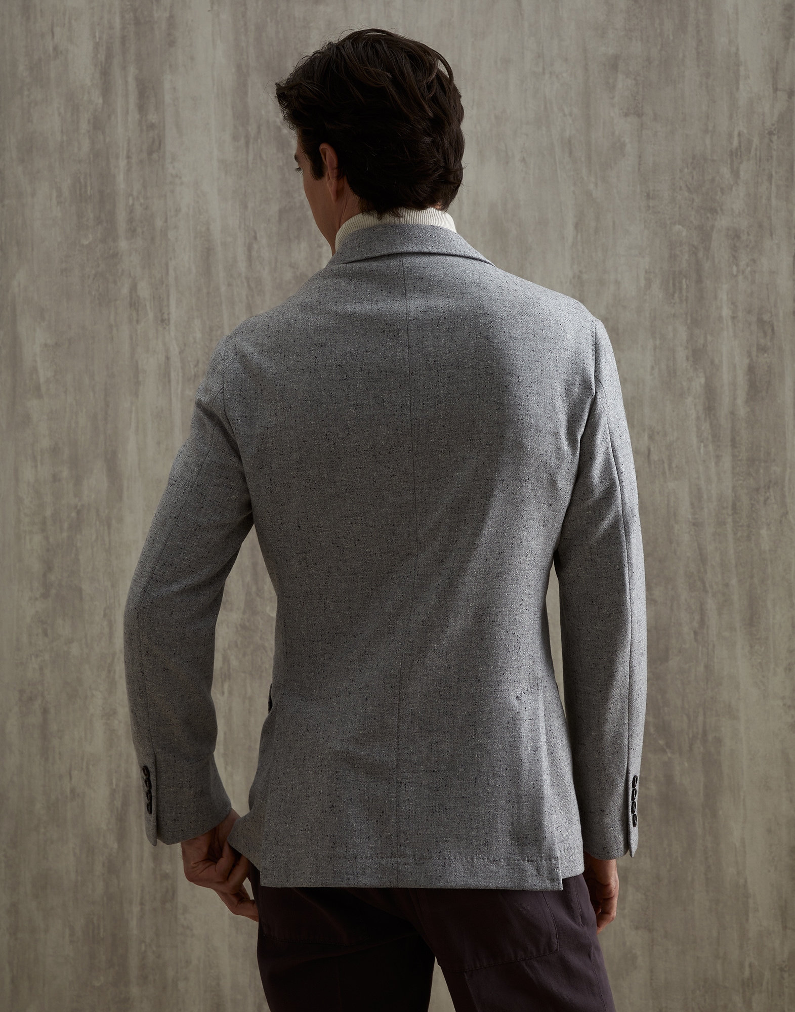 Single Breasted Blazer - Back view