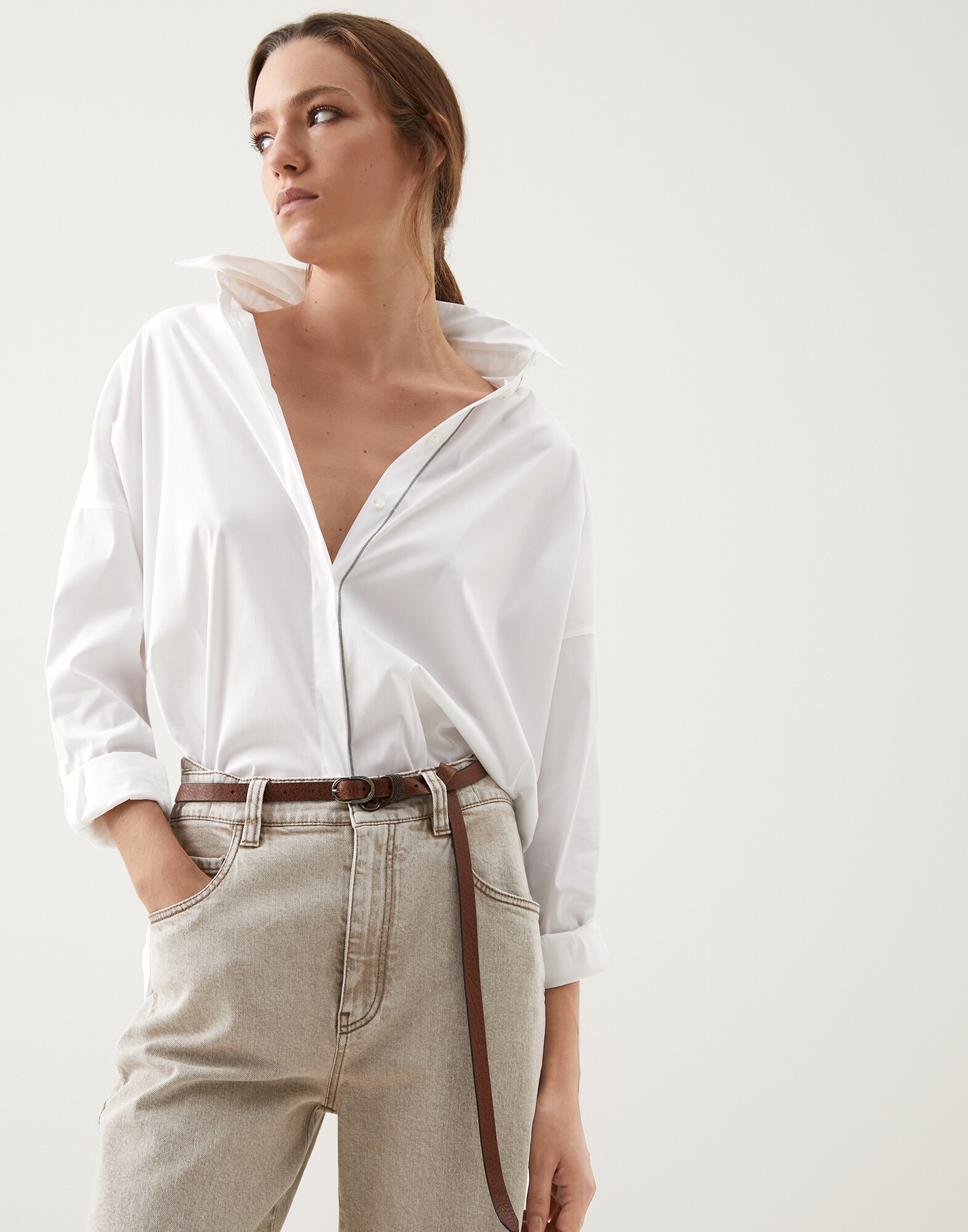 Cotton Shirt - Editorial view