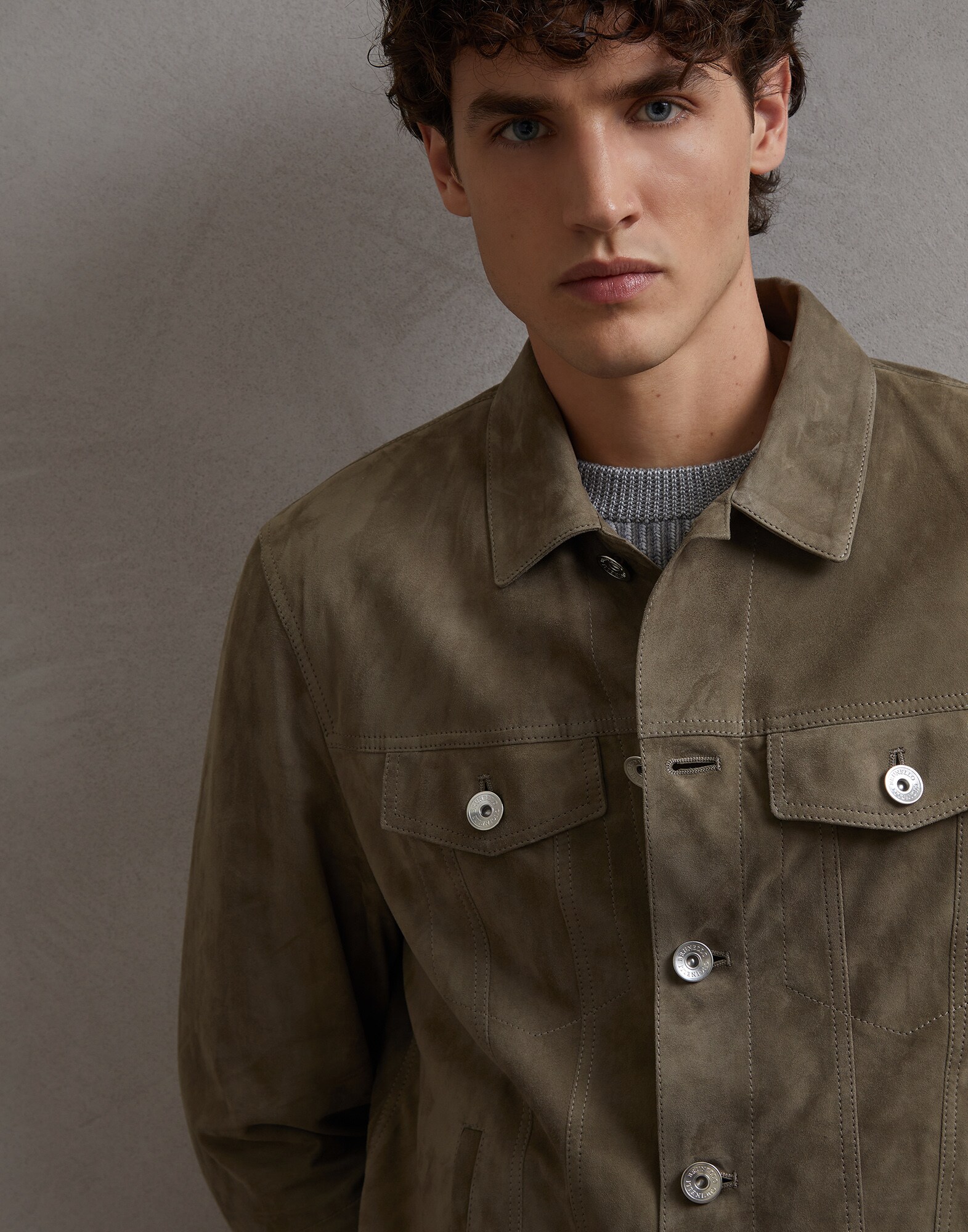 Leather Military Man 0 - Brunello Cucinelli