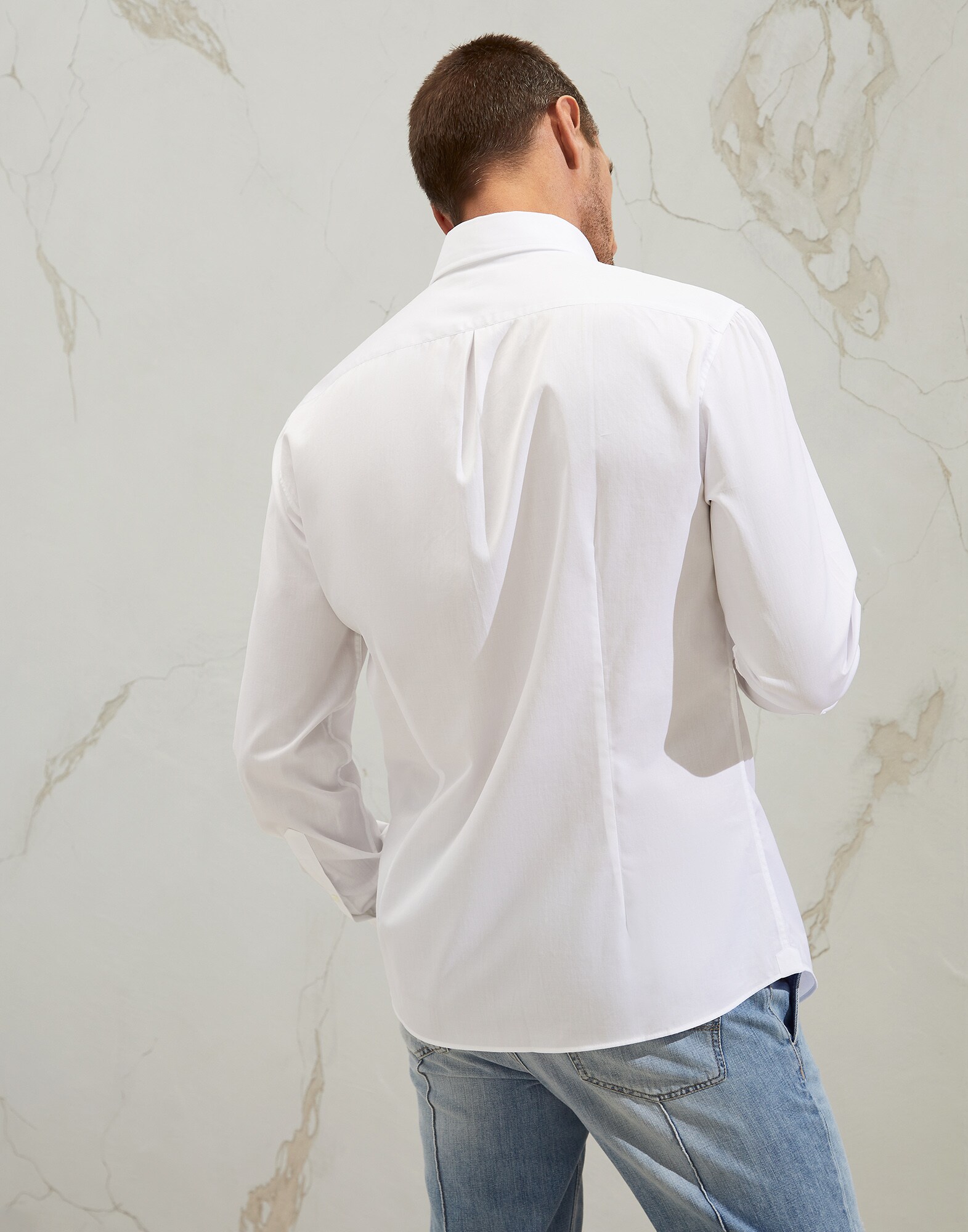 French Collar Shirt - Back