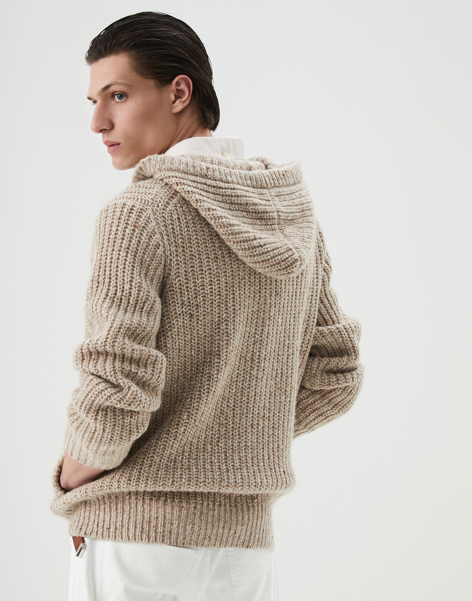 Zip-front Cardigan - Back