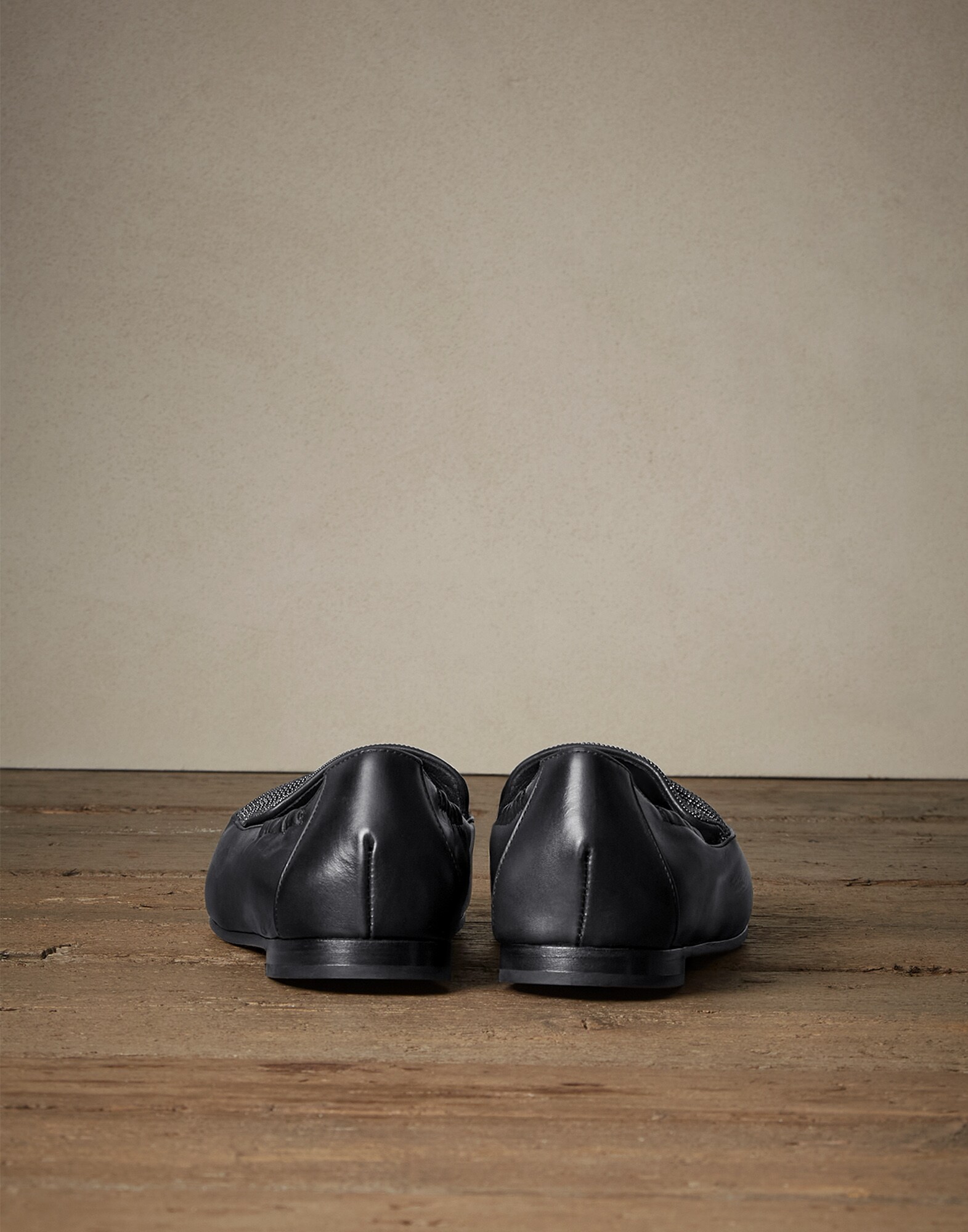 Moccasins Black Woman 1 - Brunello Cucinelli