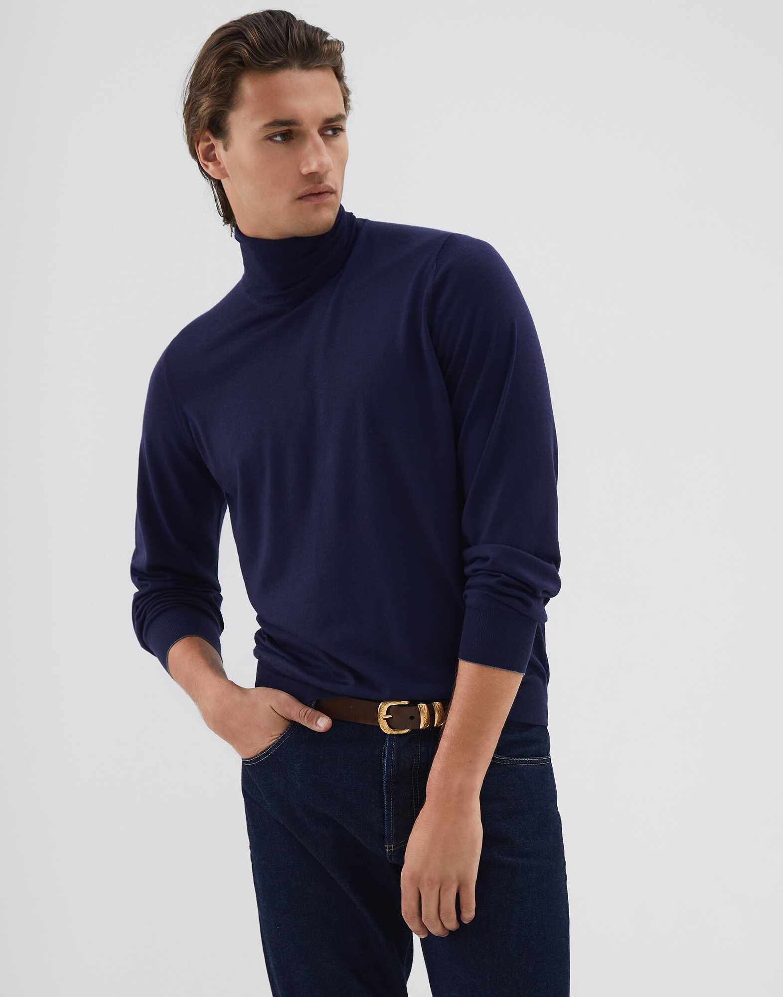 High Neck Sweater - Front