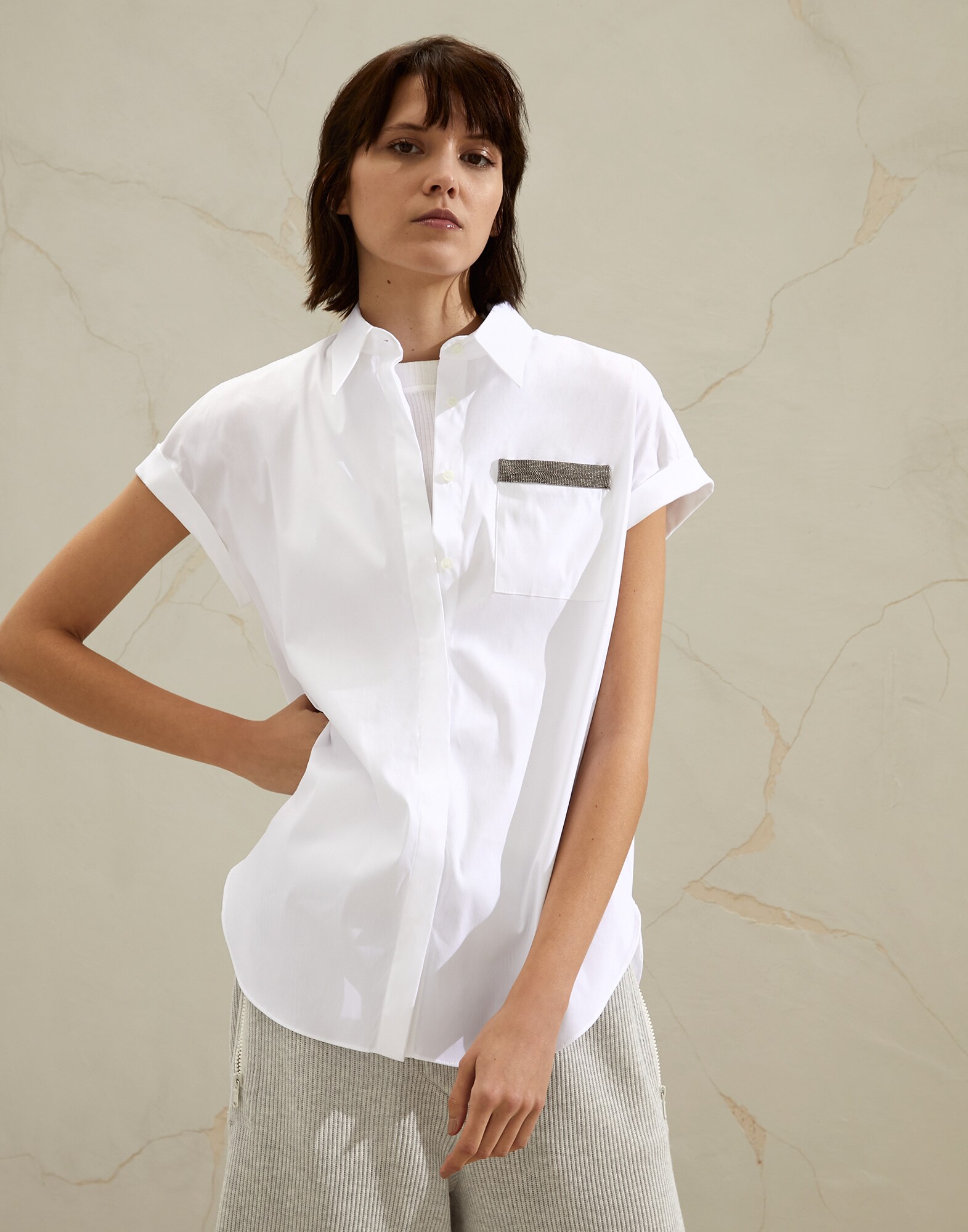 Camisa de Algodón - Front