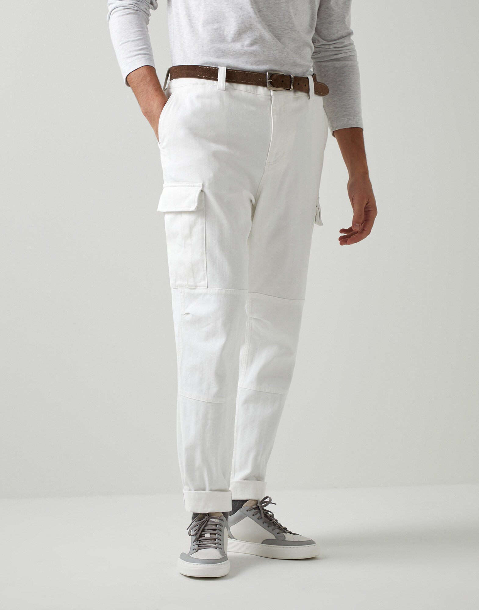 Pantalon easy fit Neige Homme - Brunello Cucinelli