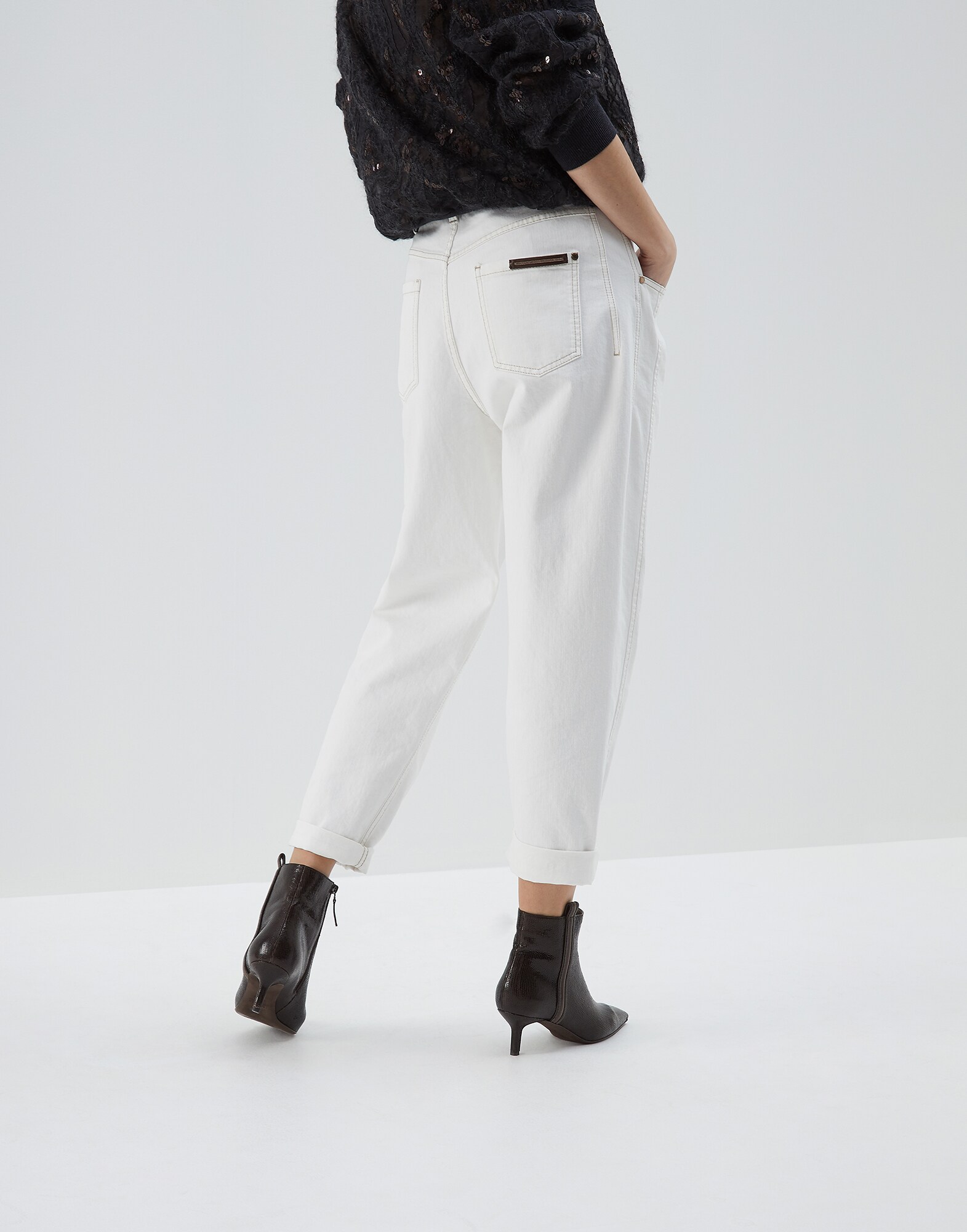 Denim Trousers - Back