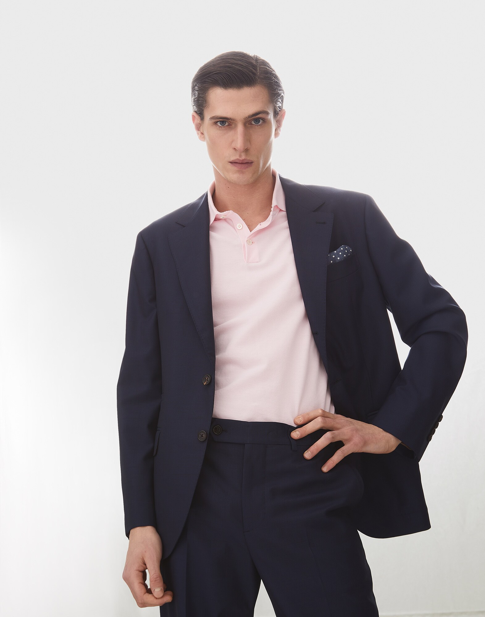 Chaqueta de Botonadura Simple - Vista editorial