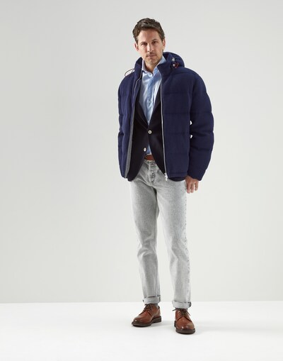 Knit Down Jacket - Full look