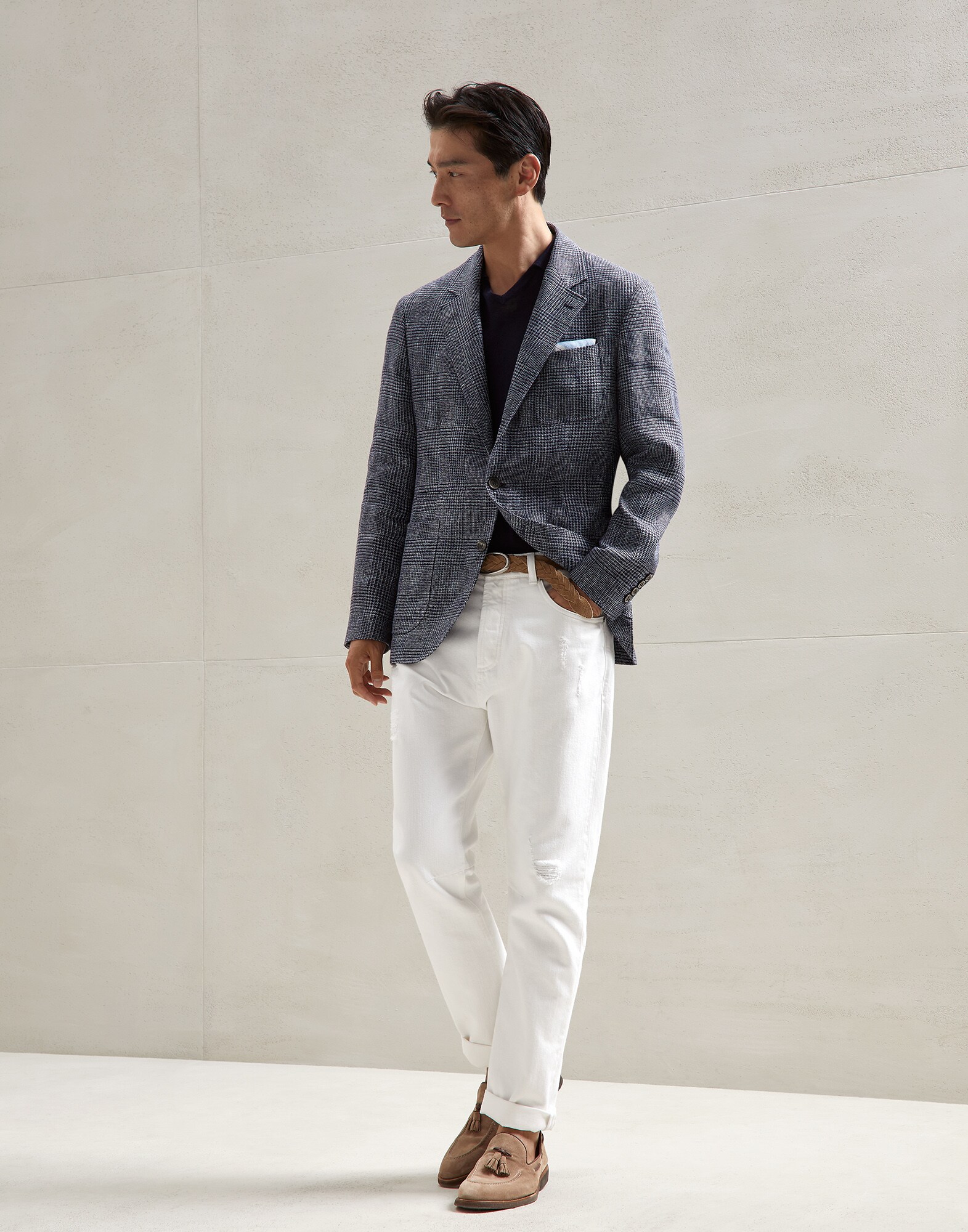 Polo-Style Sweater - Full look