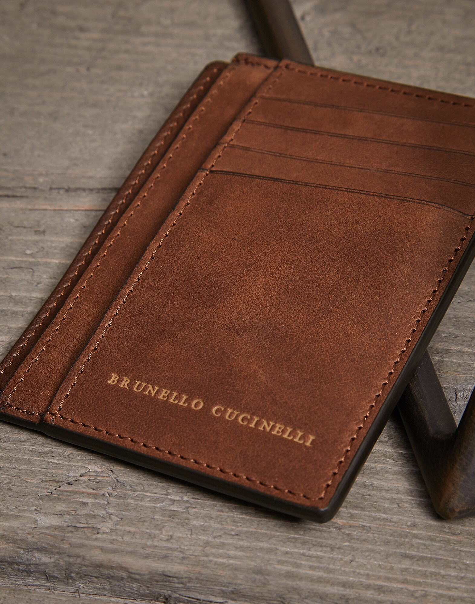 Kartenetui Borke Herren 2 - Brunello Cucinelli