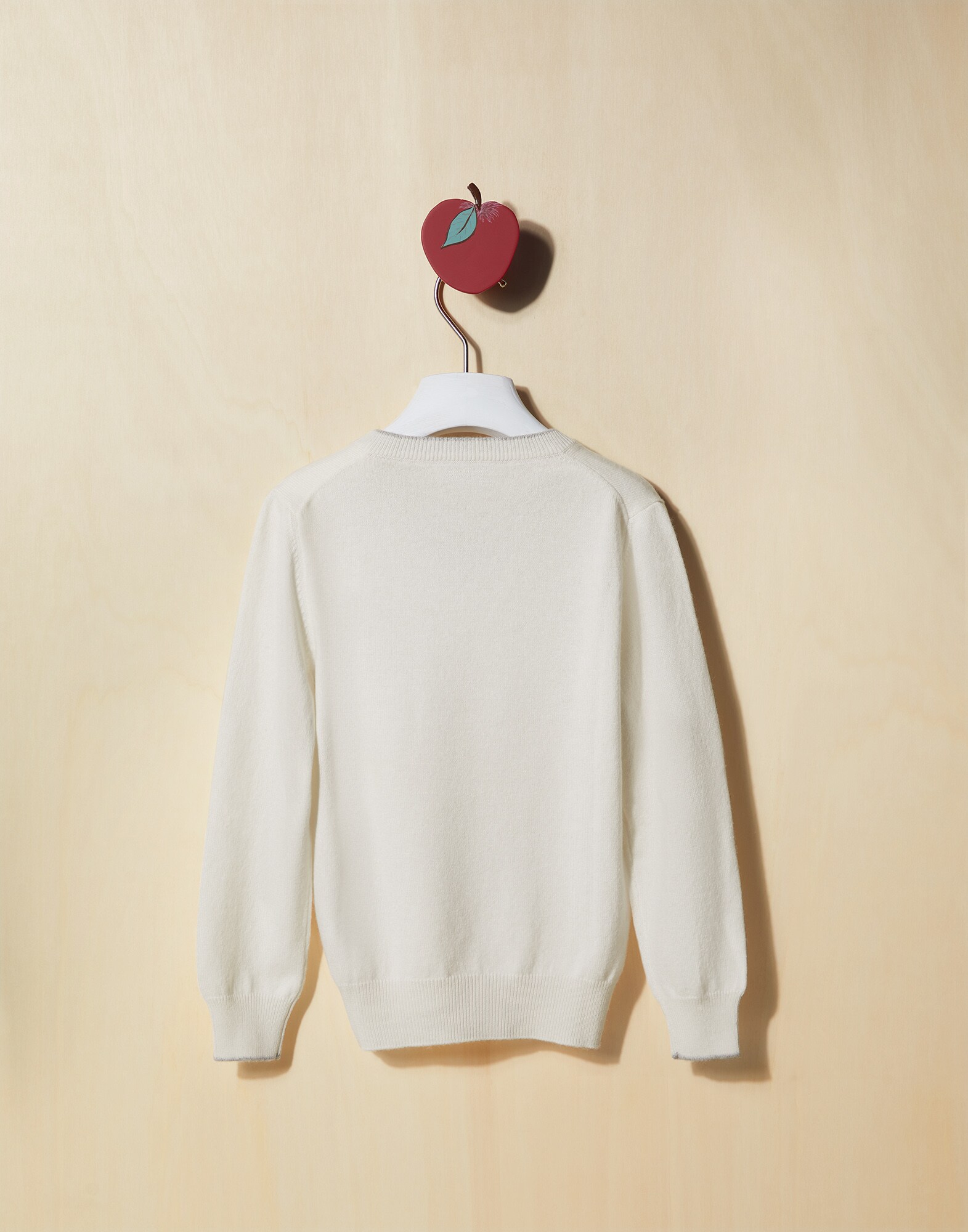 V-neck Sweater - Back view