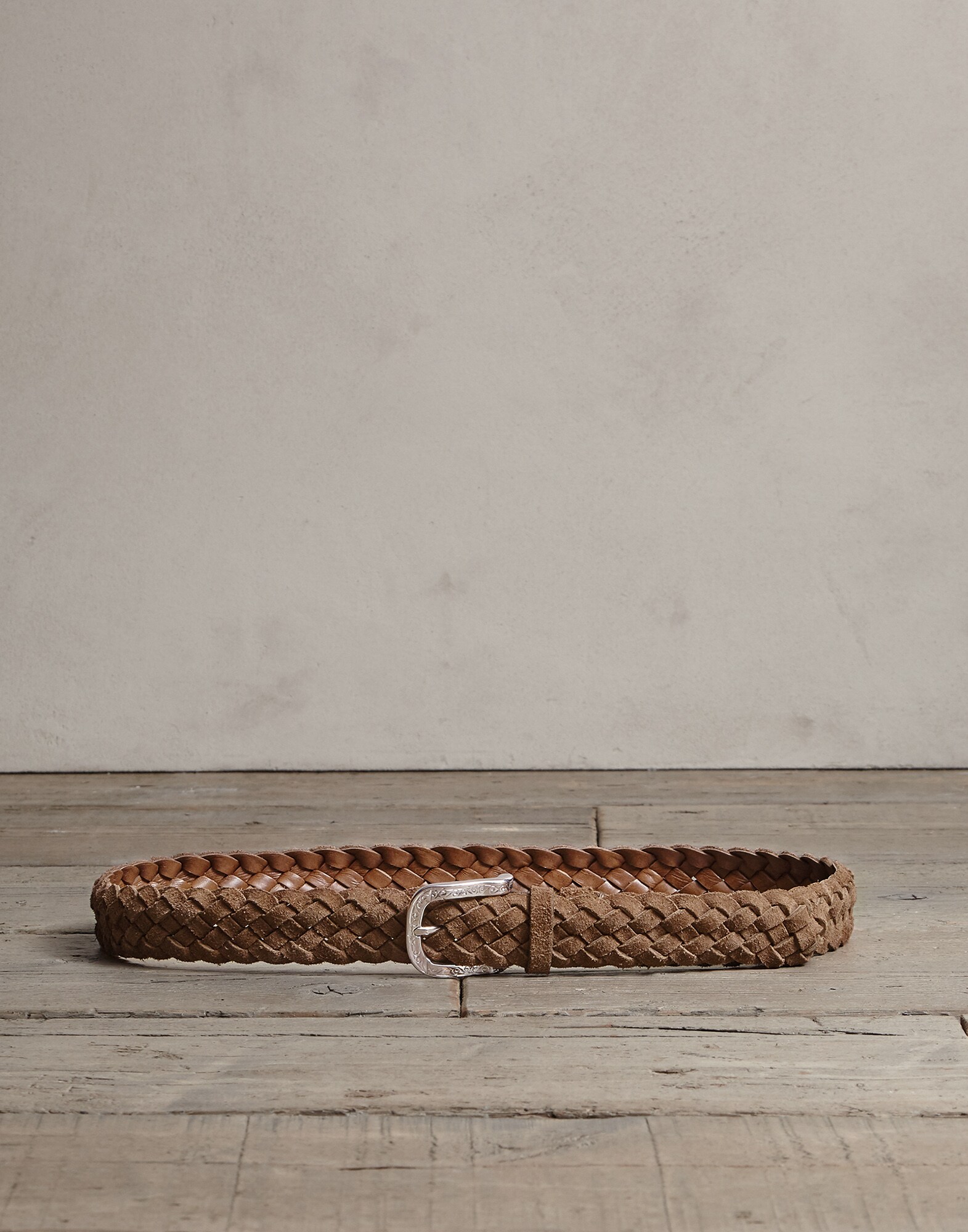 Calfskin belt