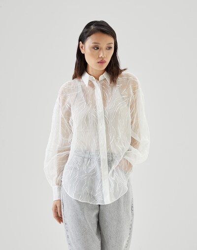 Chemise en Soie - Vue frontale