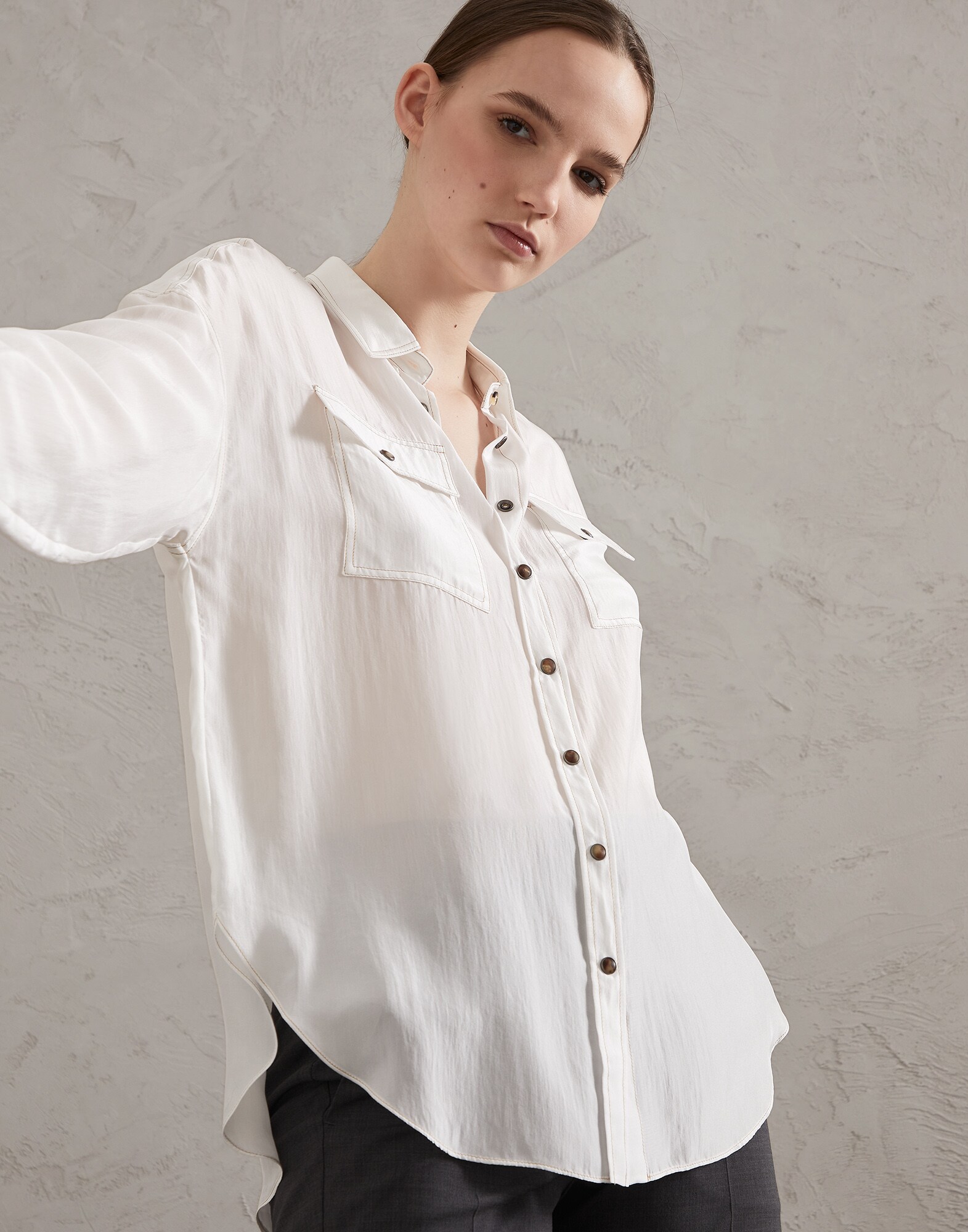Camisa de Seda - Vista editorial