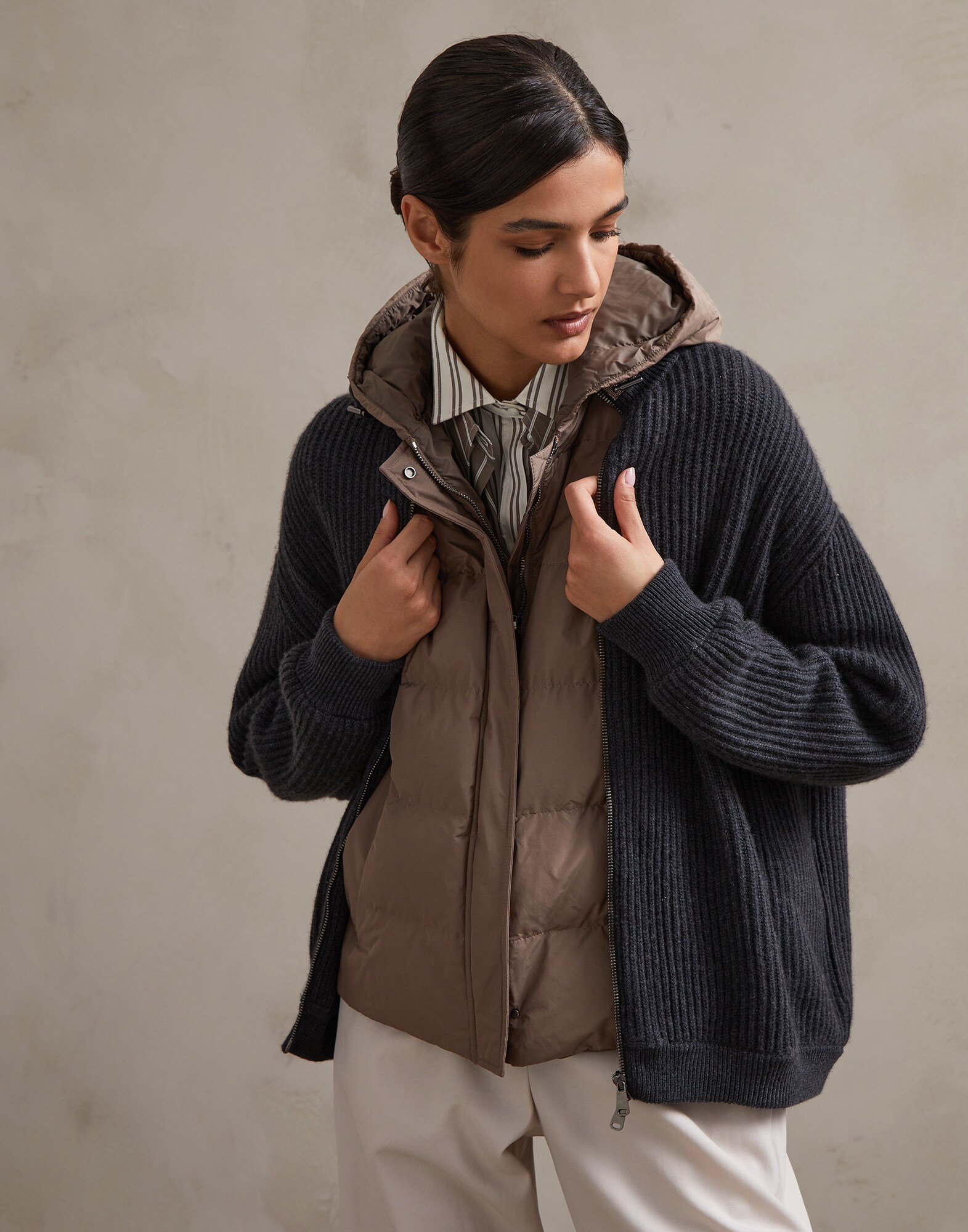 Knit Outerwear - Front view