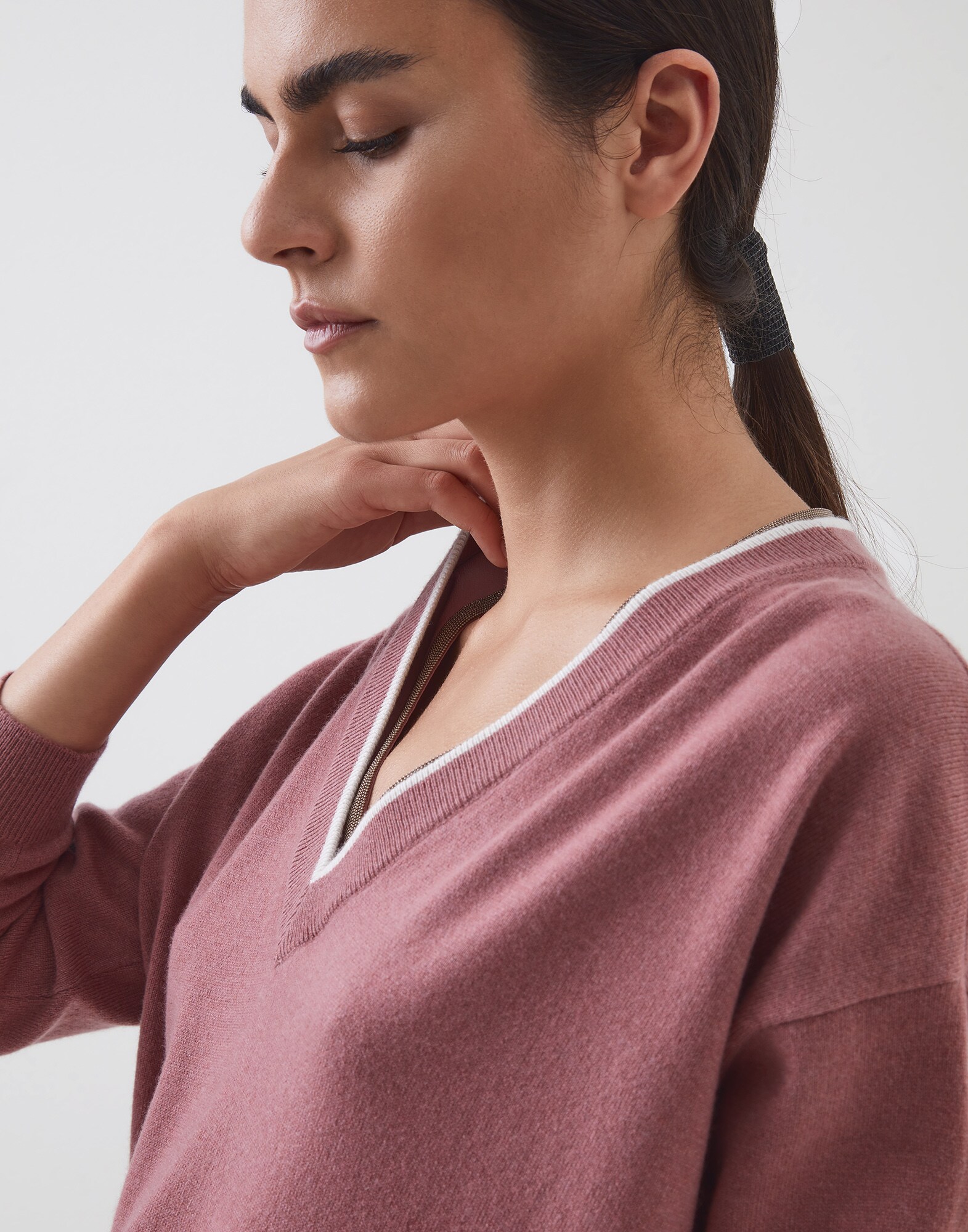 Jersey Escote Pico - Detail
