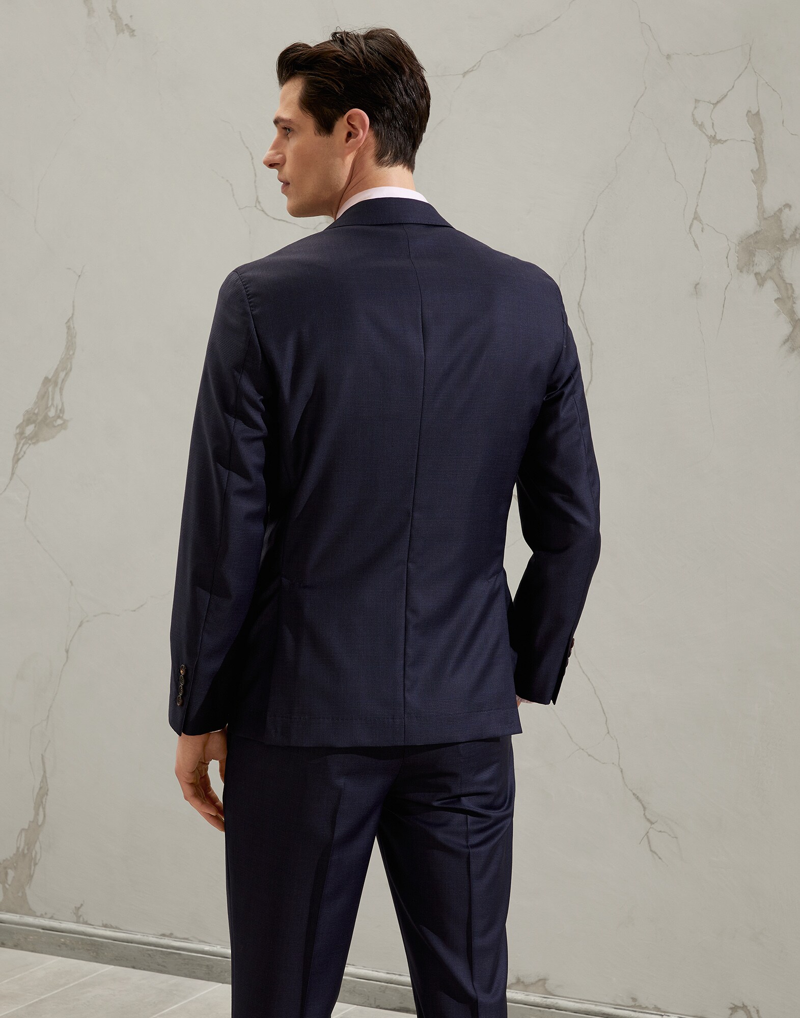 Single Breasted Blazer - Back view