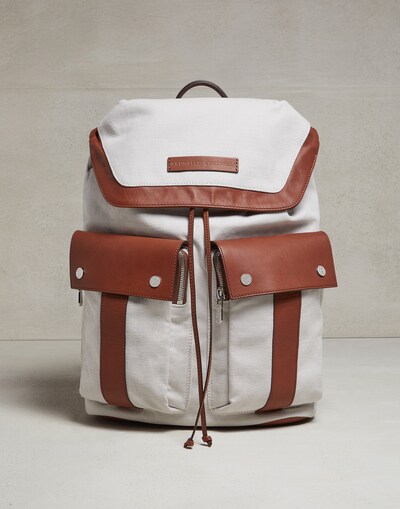 Leisure backpack White Man - Brunello Cucinelli 