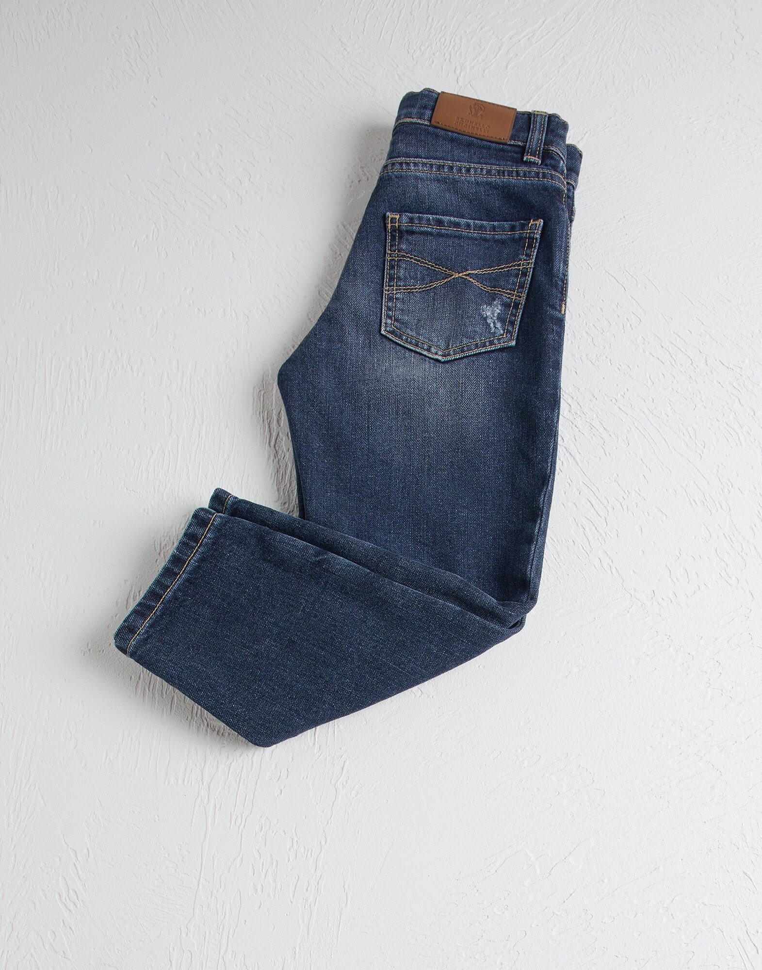 Hose aus Denim - Rückansicht