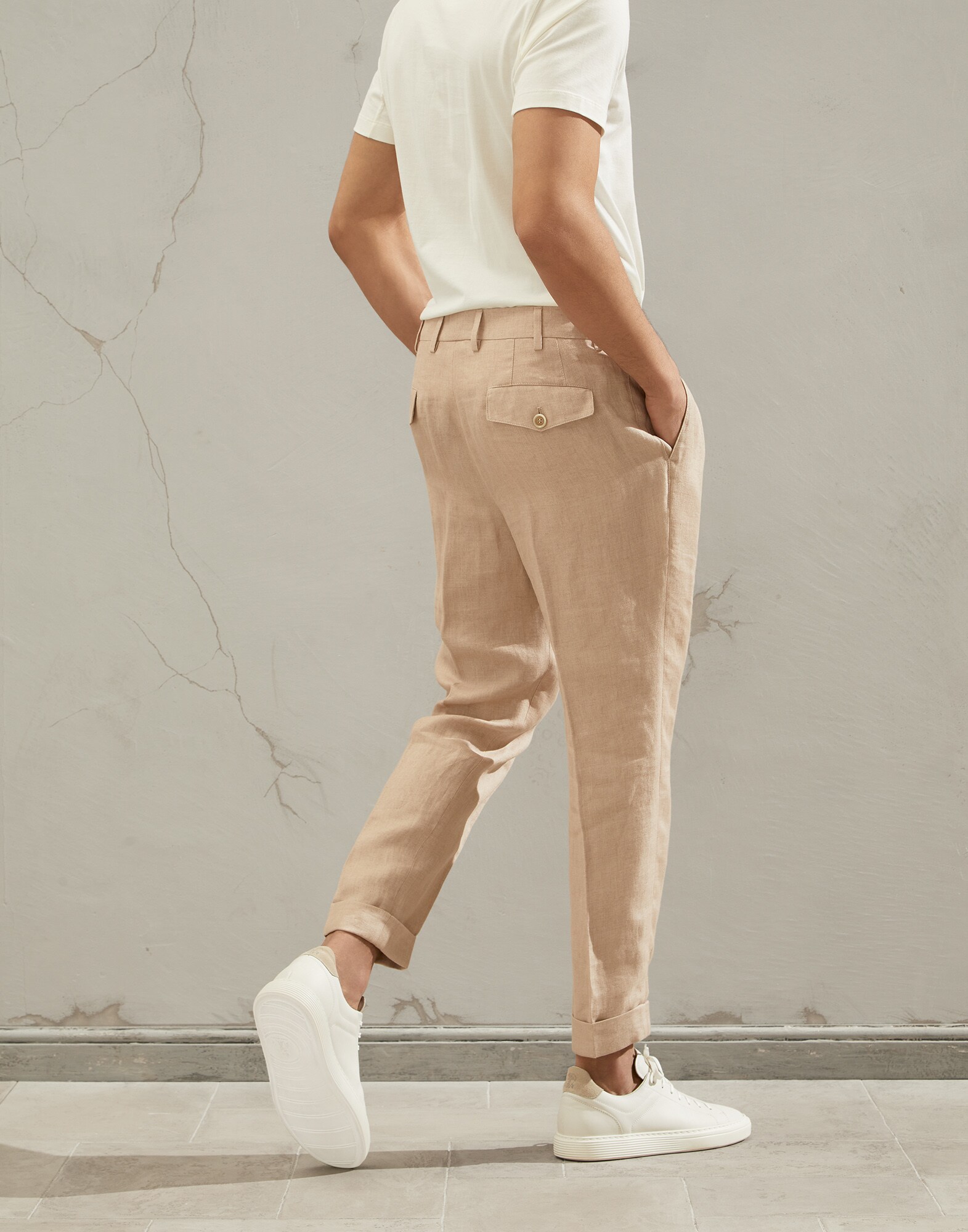 Trousers - Back view