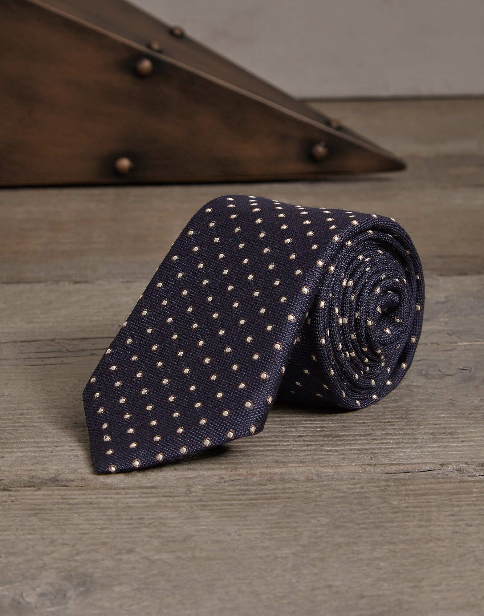 Tie Navy Blue Man 1 - Brunello Cucinelli