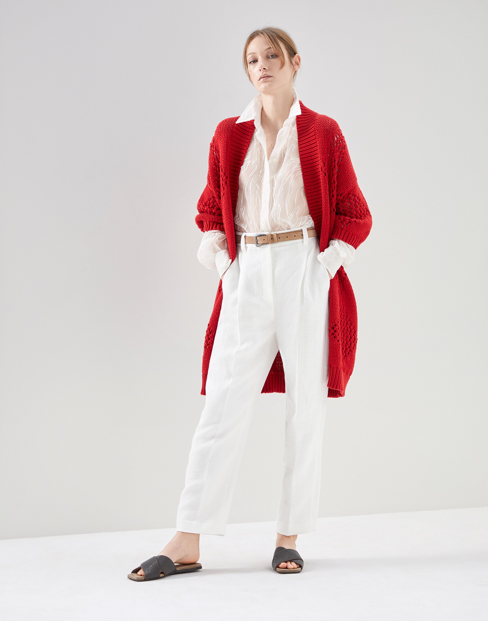 Outerwear-style Cardigan - Full look