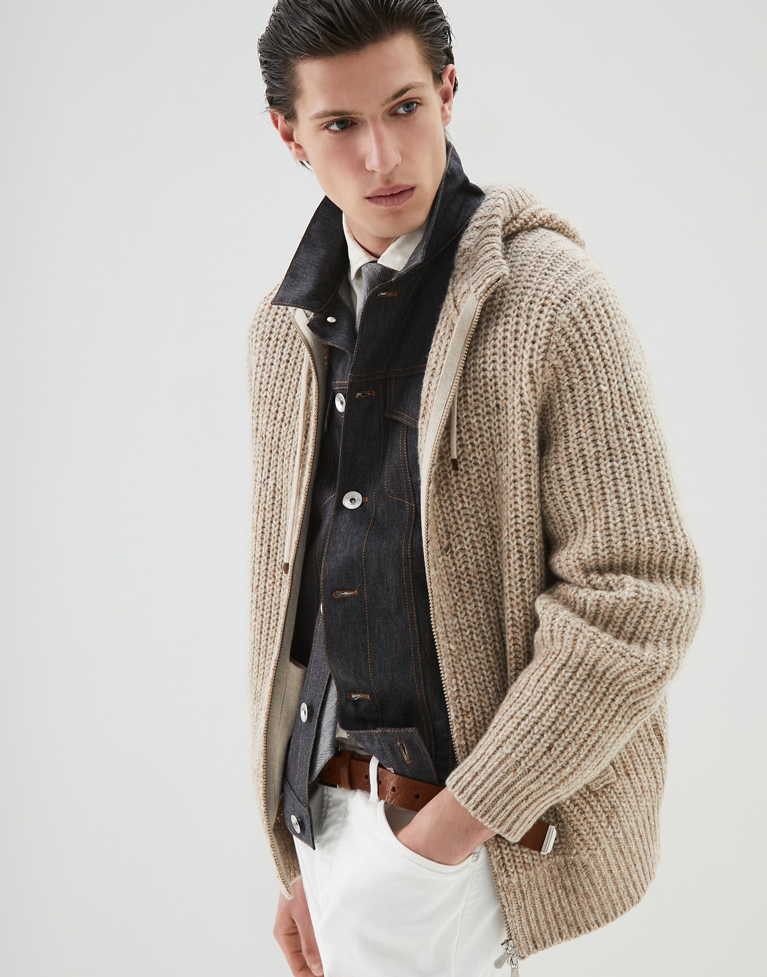 Zip-front Cardigan - Editorial