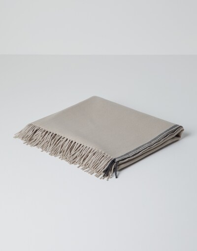 Cashmere Throw - Back view