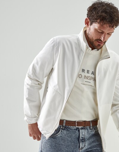 Gabardine outerwear jacket Panama Man - Brunello Cucinelli 