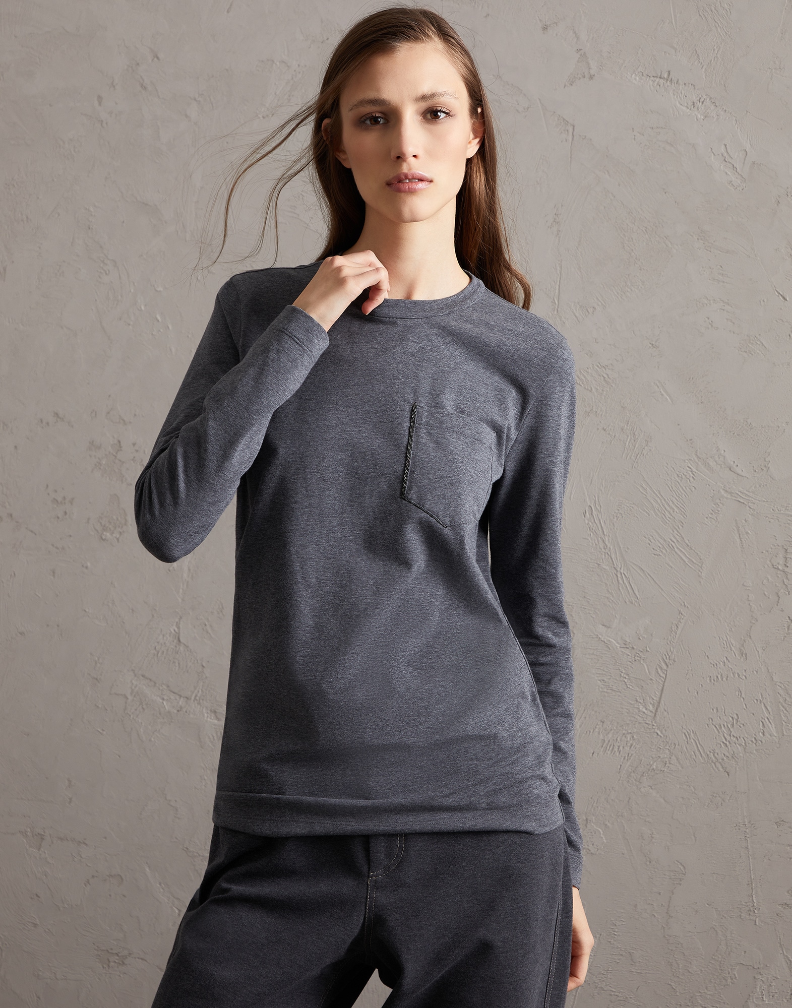 T-Shirt Manches Longues - Vue frontale
