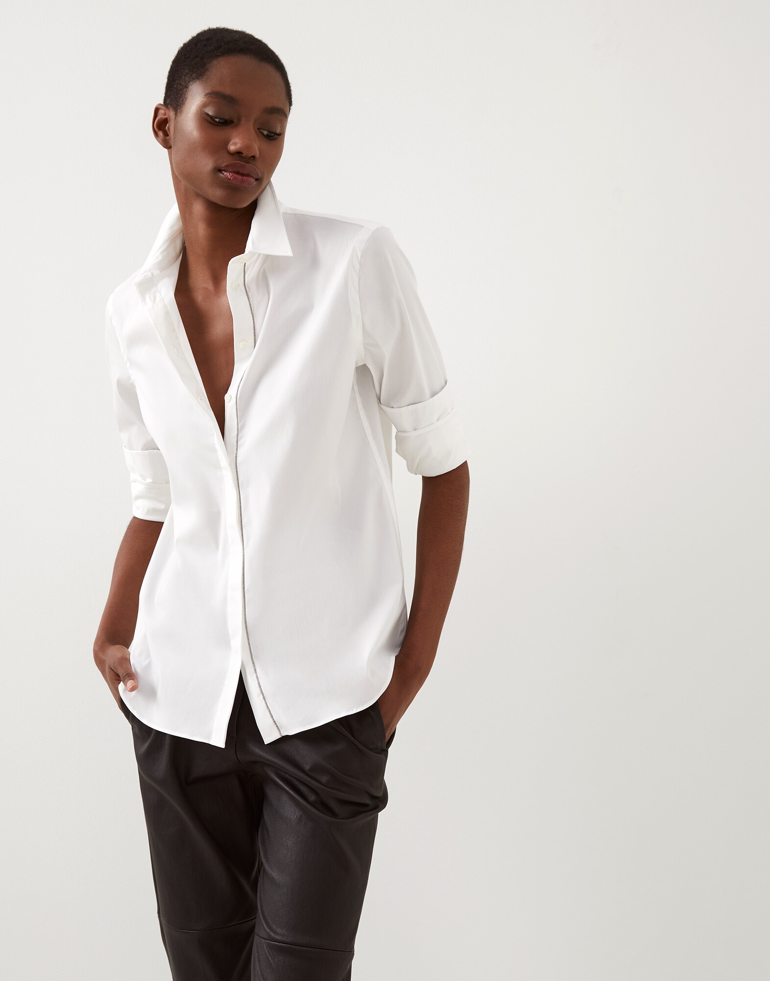 Cotton Shirt - Editorial view