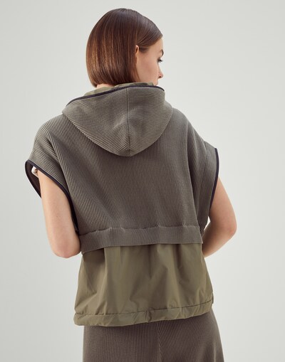 Knit Sweatshirt - Back view
