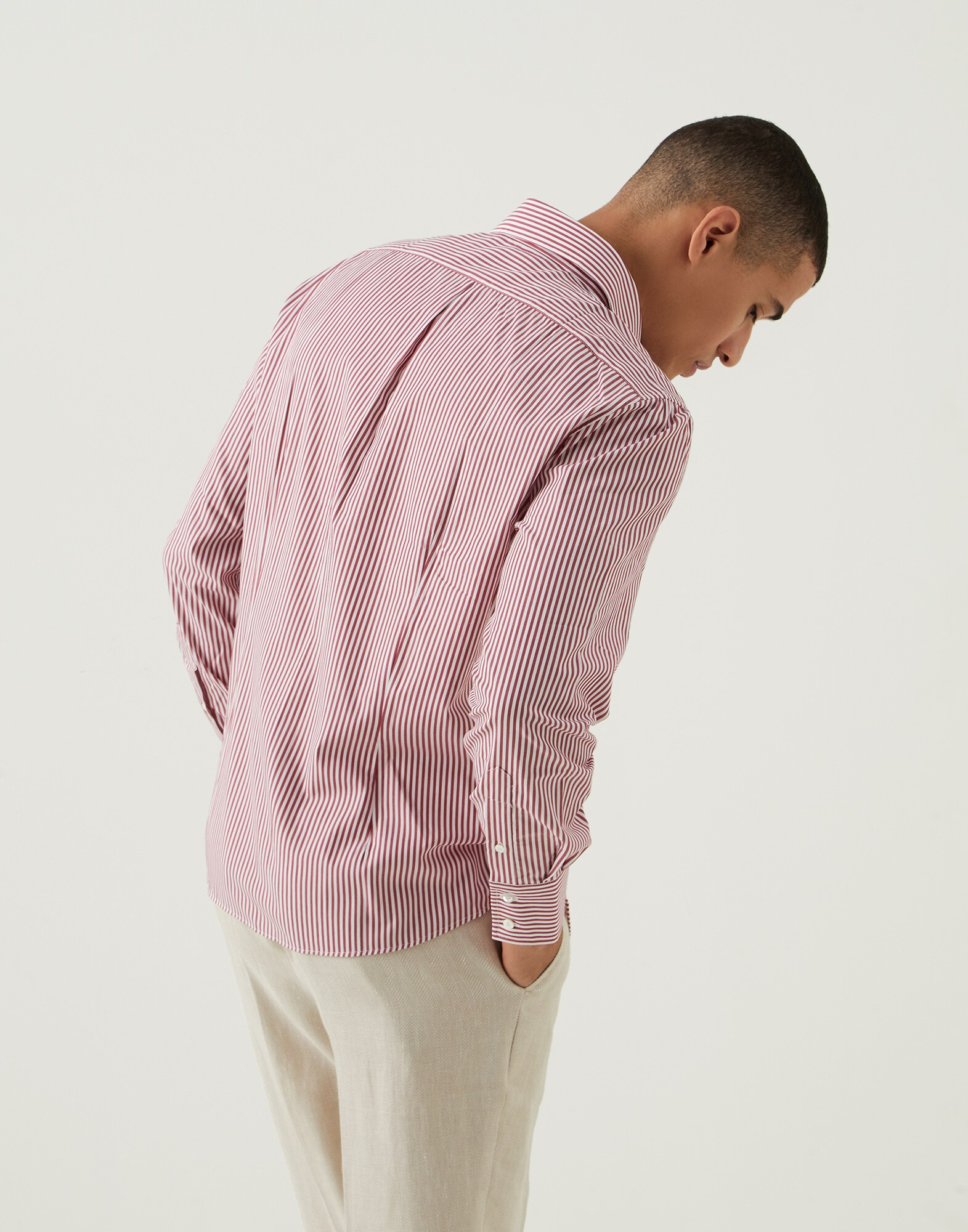 Camisa Cuello Francés - Back
