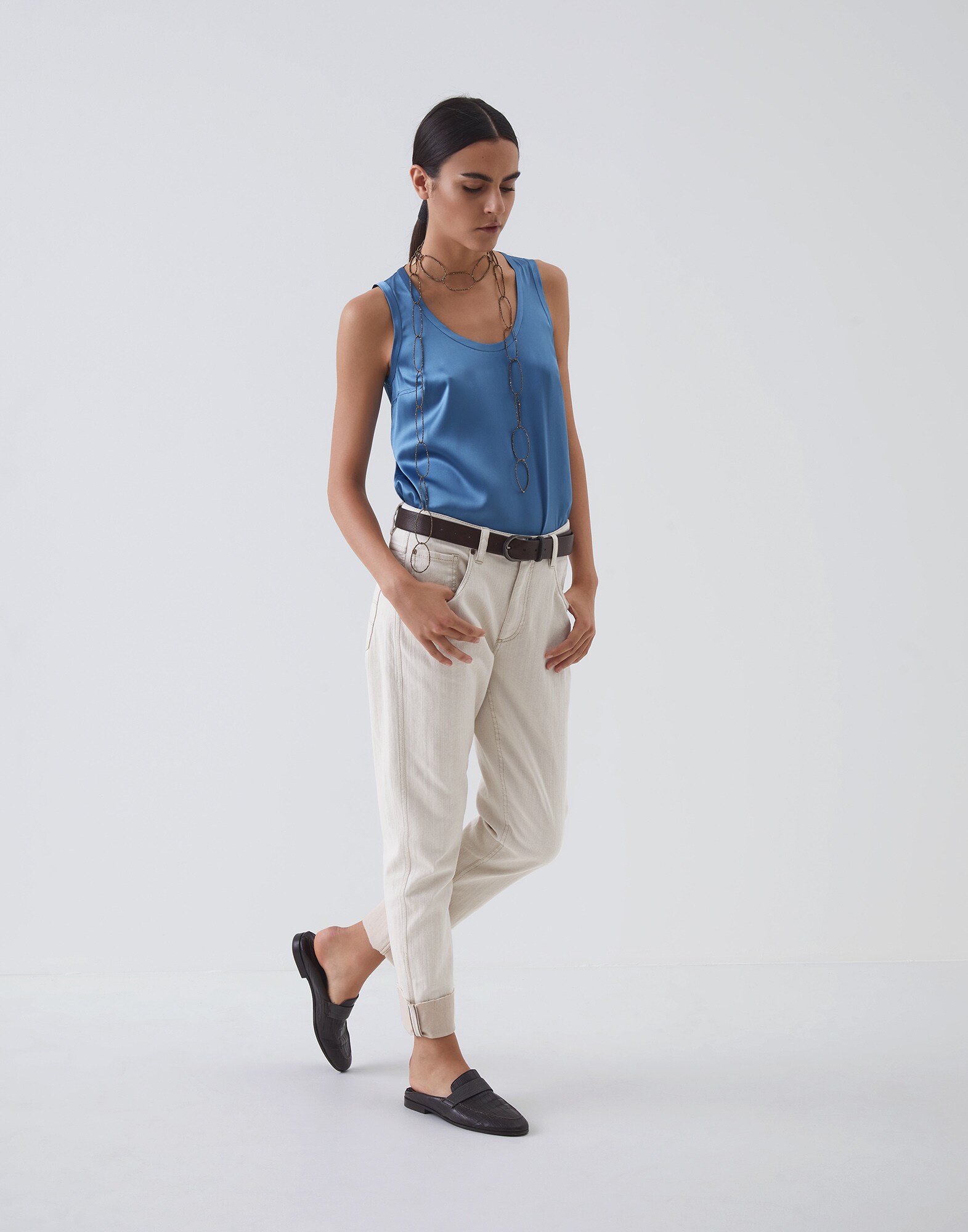 Top Indigo Woman 4 - Brunello Cucinelli