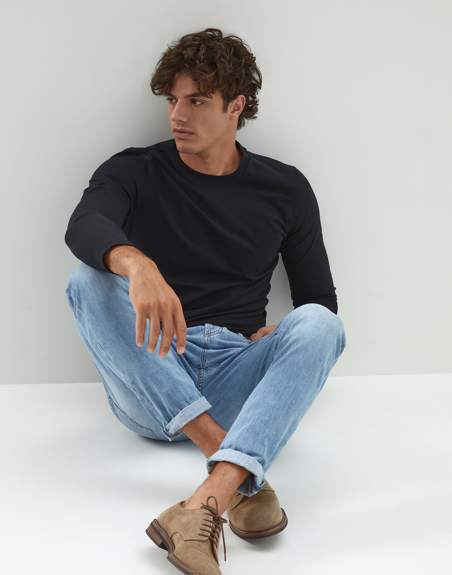 T-Shirt Manches Longues - Vue tenue complète
