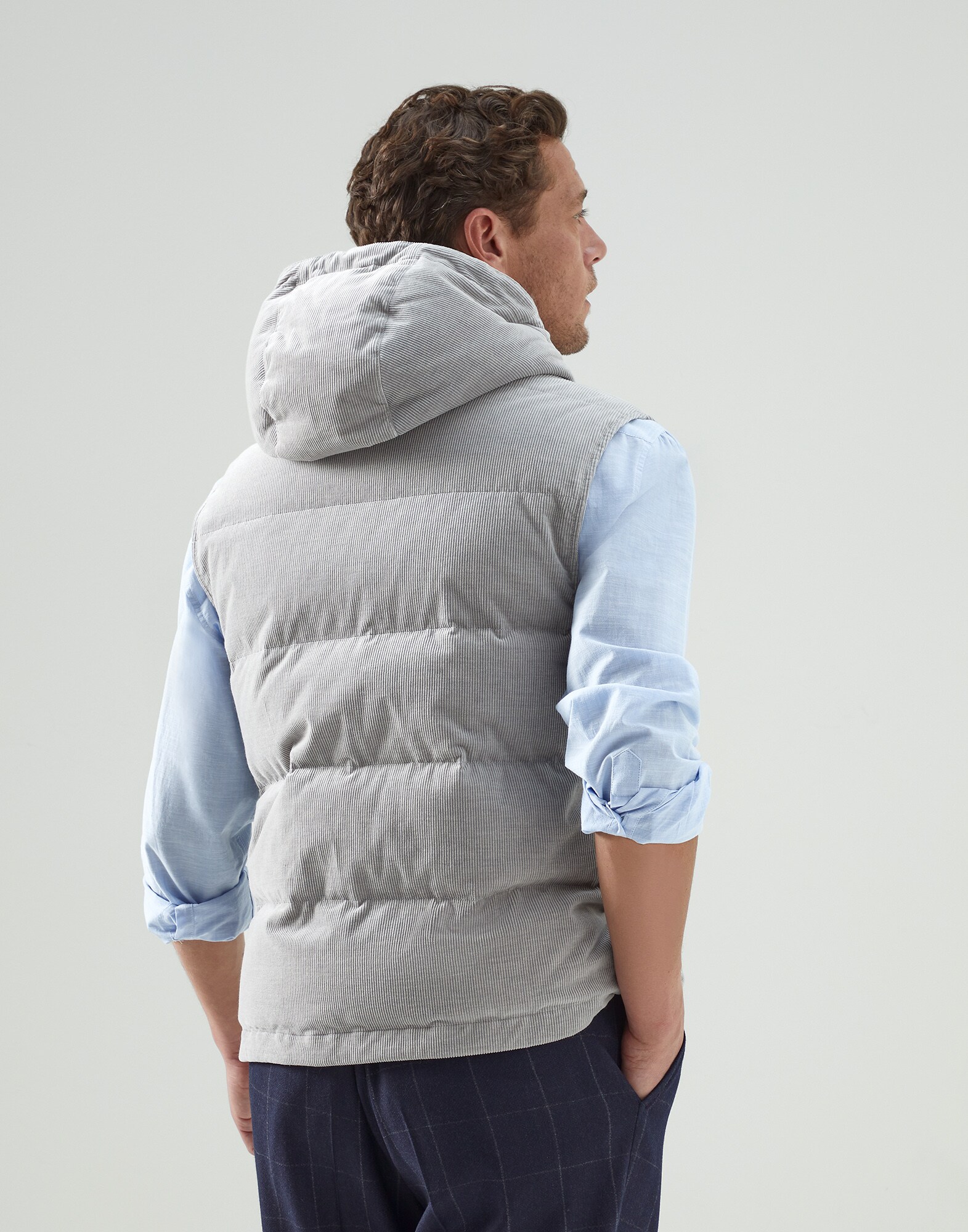 Down Vest - Back view
