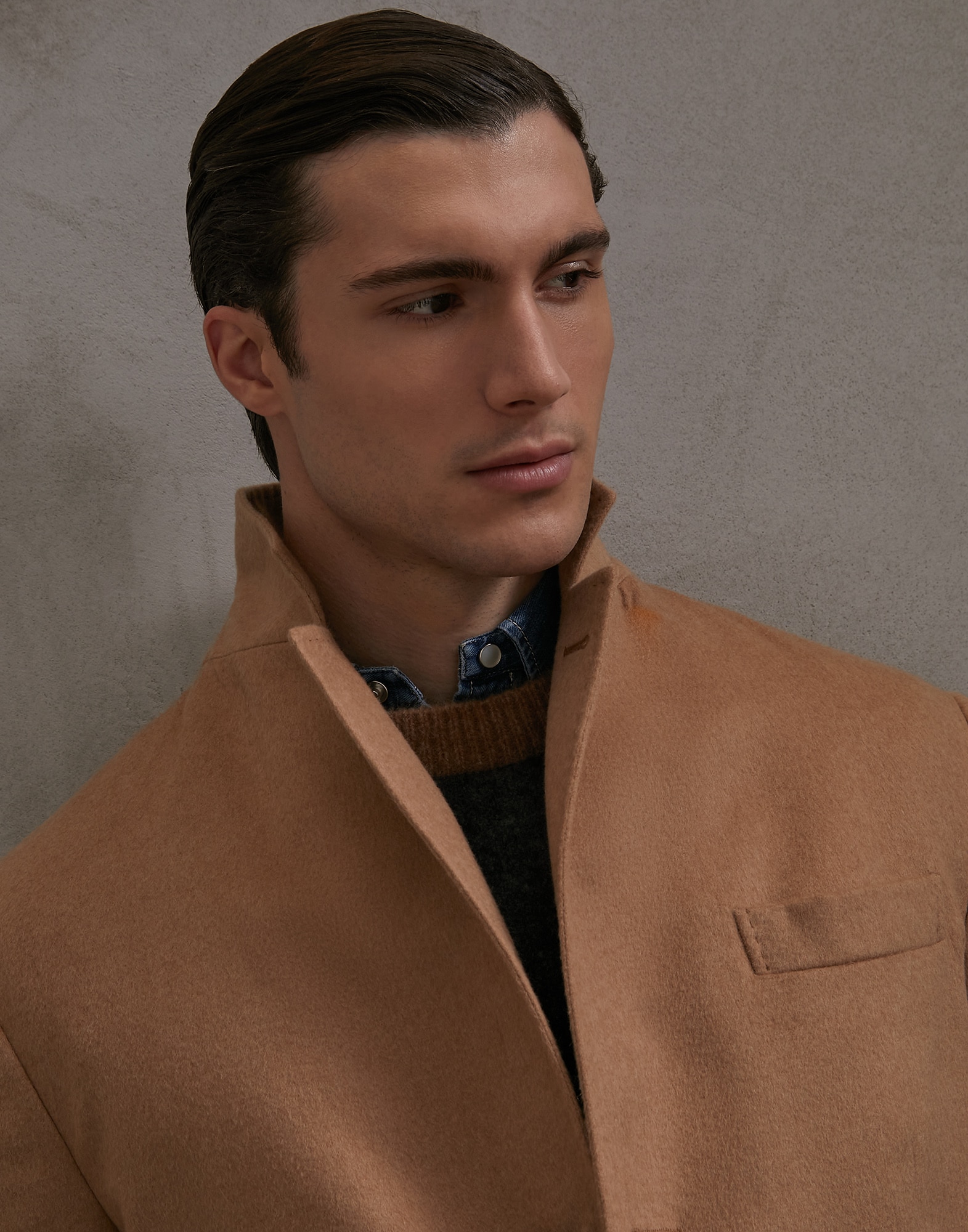 Coat Camel Man 3 - Brunello Cucinelli