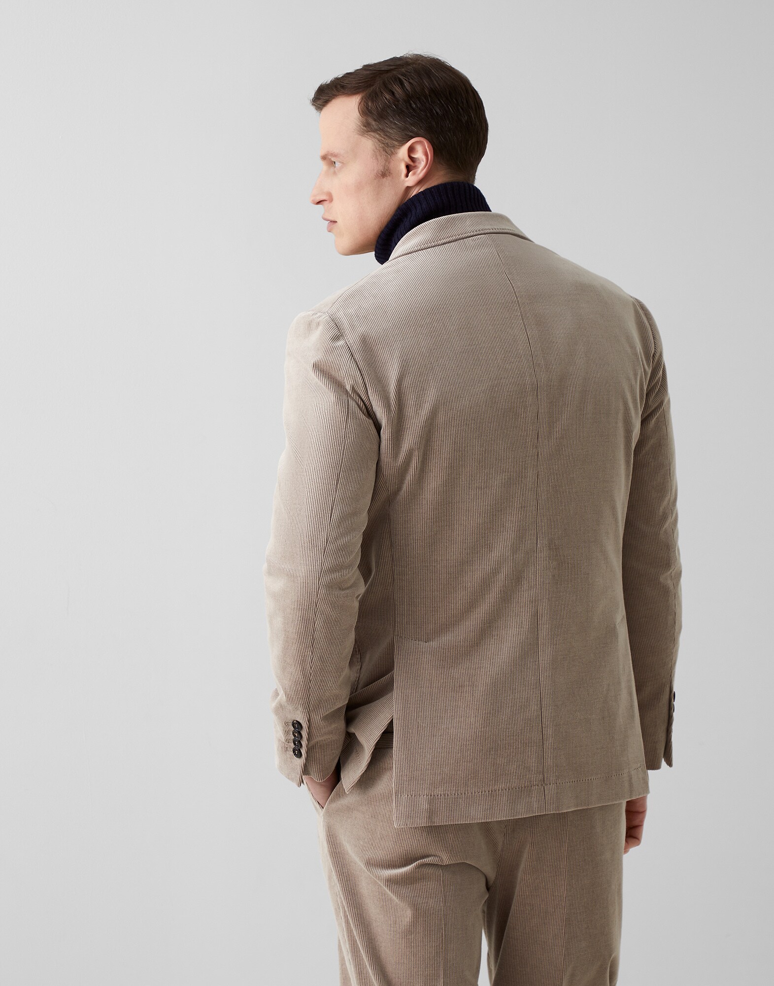 Single Breasted Blazer - Back view