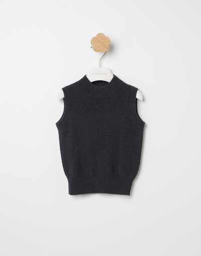 High Neck Sweater - Front view