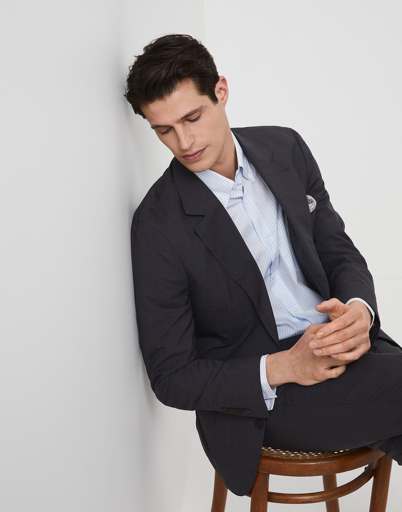 Chaqueta de Botonadura Simple - Vista editorial