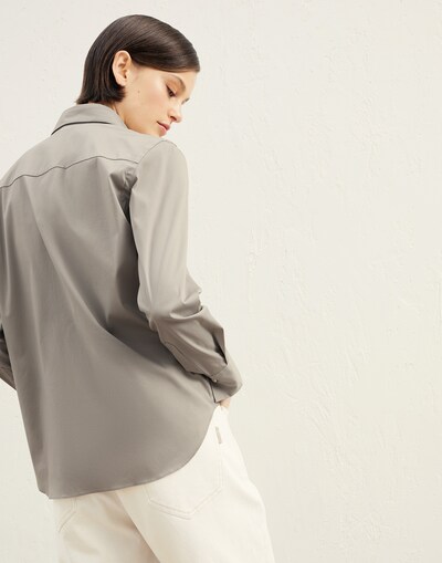Cotton Shirt - Back view