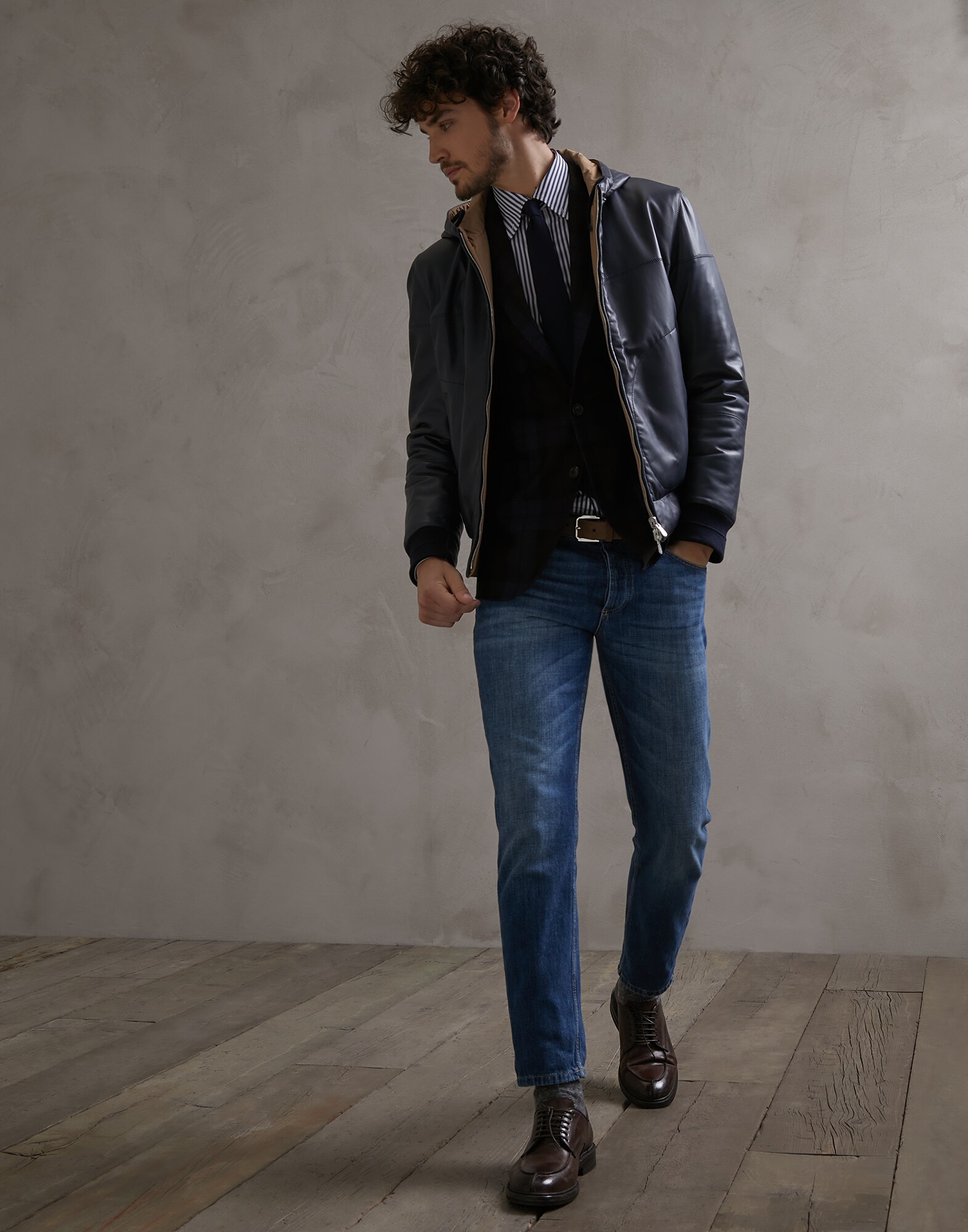 Cuir Nuit Homme 3 - Brunello Cucinelli