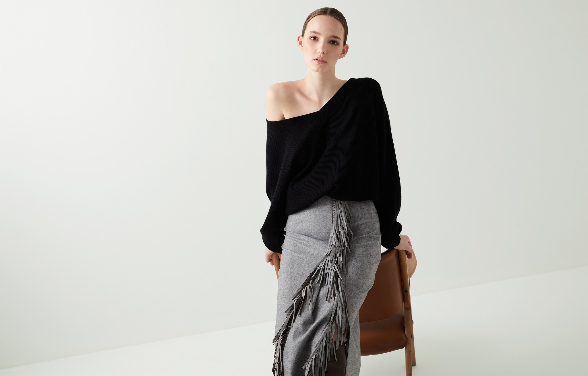 Midi Skirt - Horizontal view