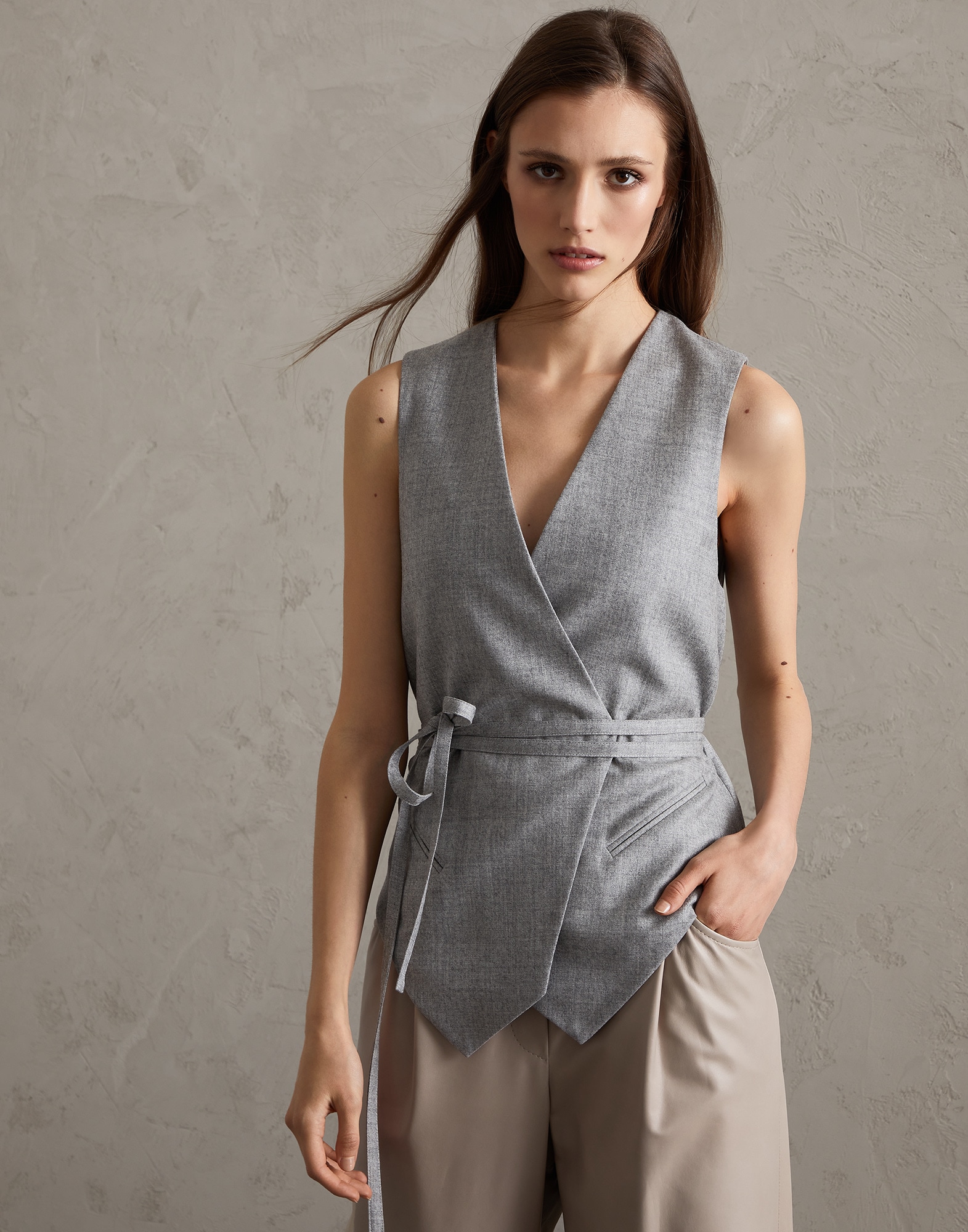Gilet - Vue frontale