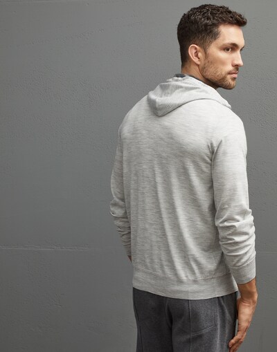 Zip-front Cardigan - Back view
