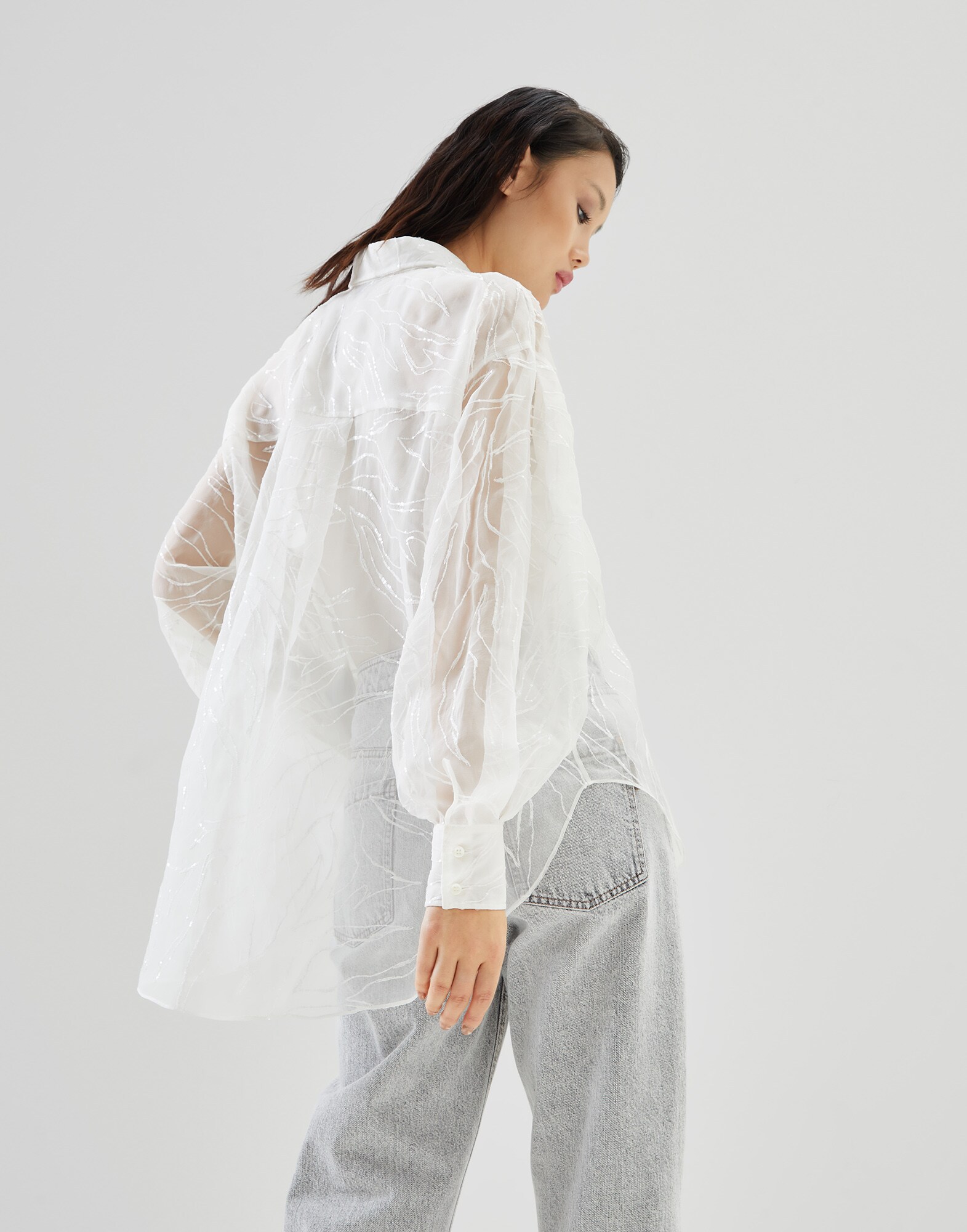 Chemise en Soie - Vue arrière